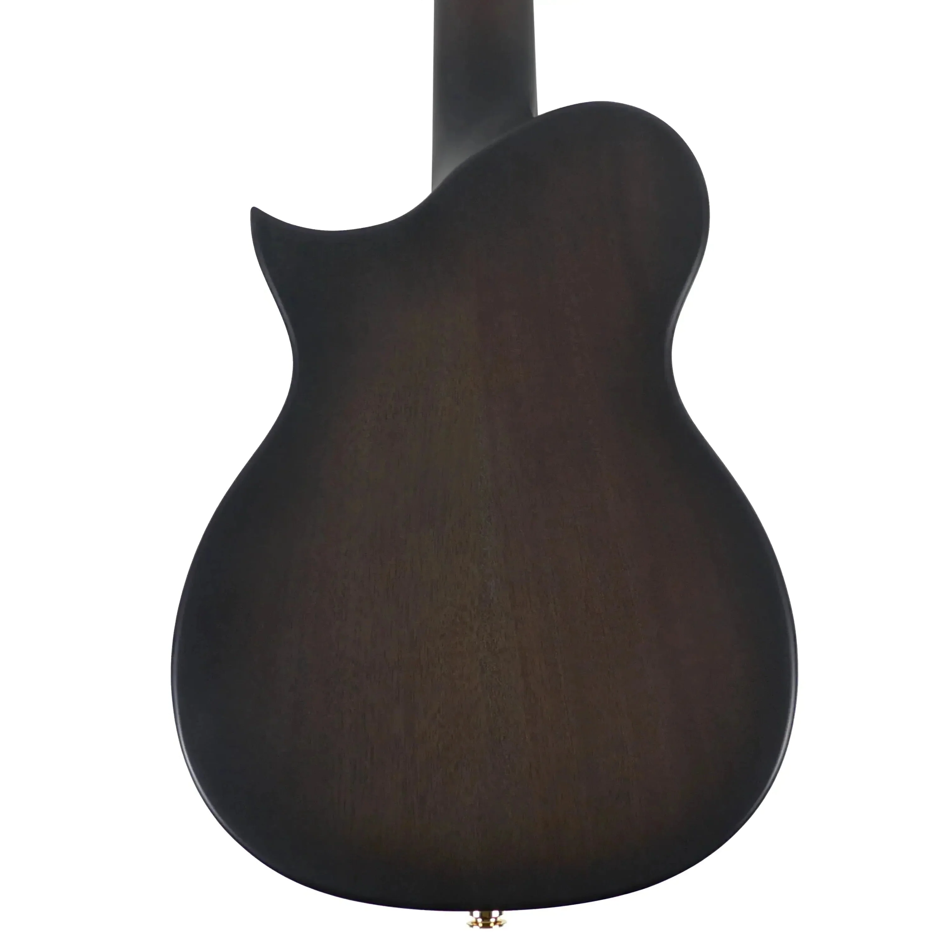 Kala NS-BLK-MNG-TE Revelator Nautilus Horizon Black Night Mango Tenor Ukulele w/ Pickup - Image 2