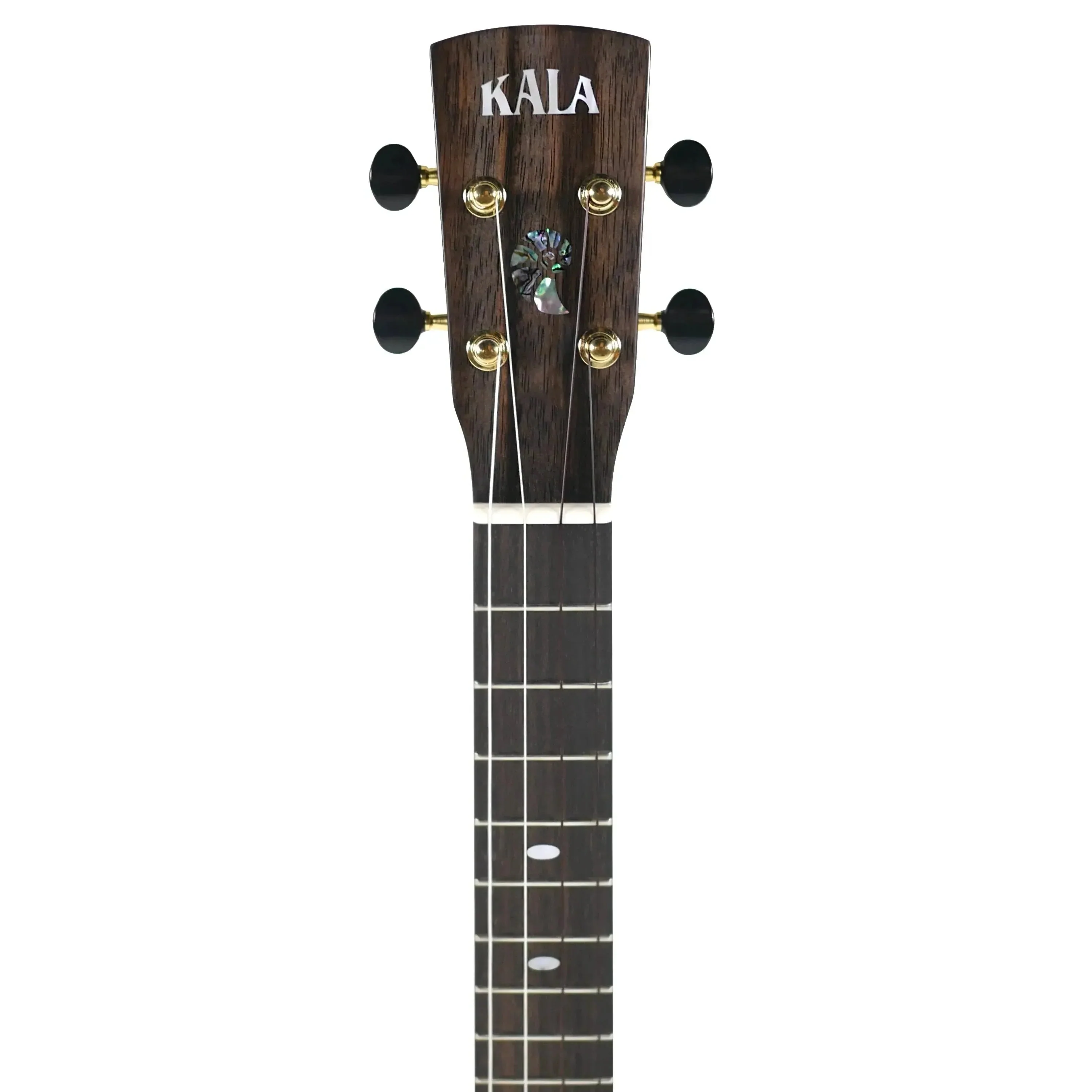 Kala NS-BLK-MNG-TE Revelator Nautilus Horizon Black Night Mango Tenor Ukulele w/ Pickup - Image 6