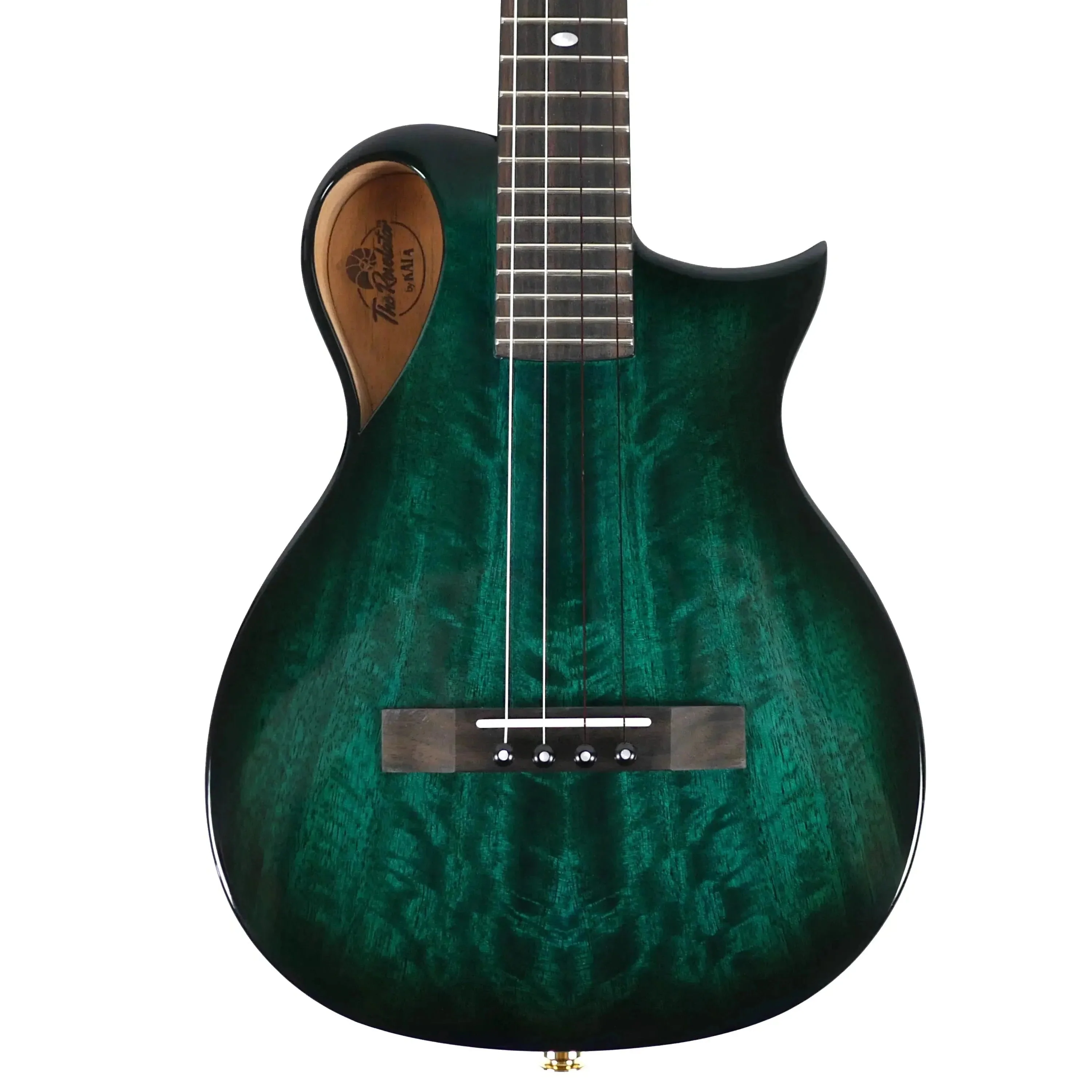 Kala NS-BLU-MNG-TE Revelator Nautilus Horizon Blue Lagoon Mango Tenor Ukulele w/ Pickup
