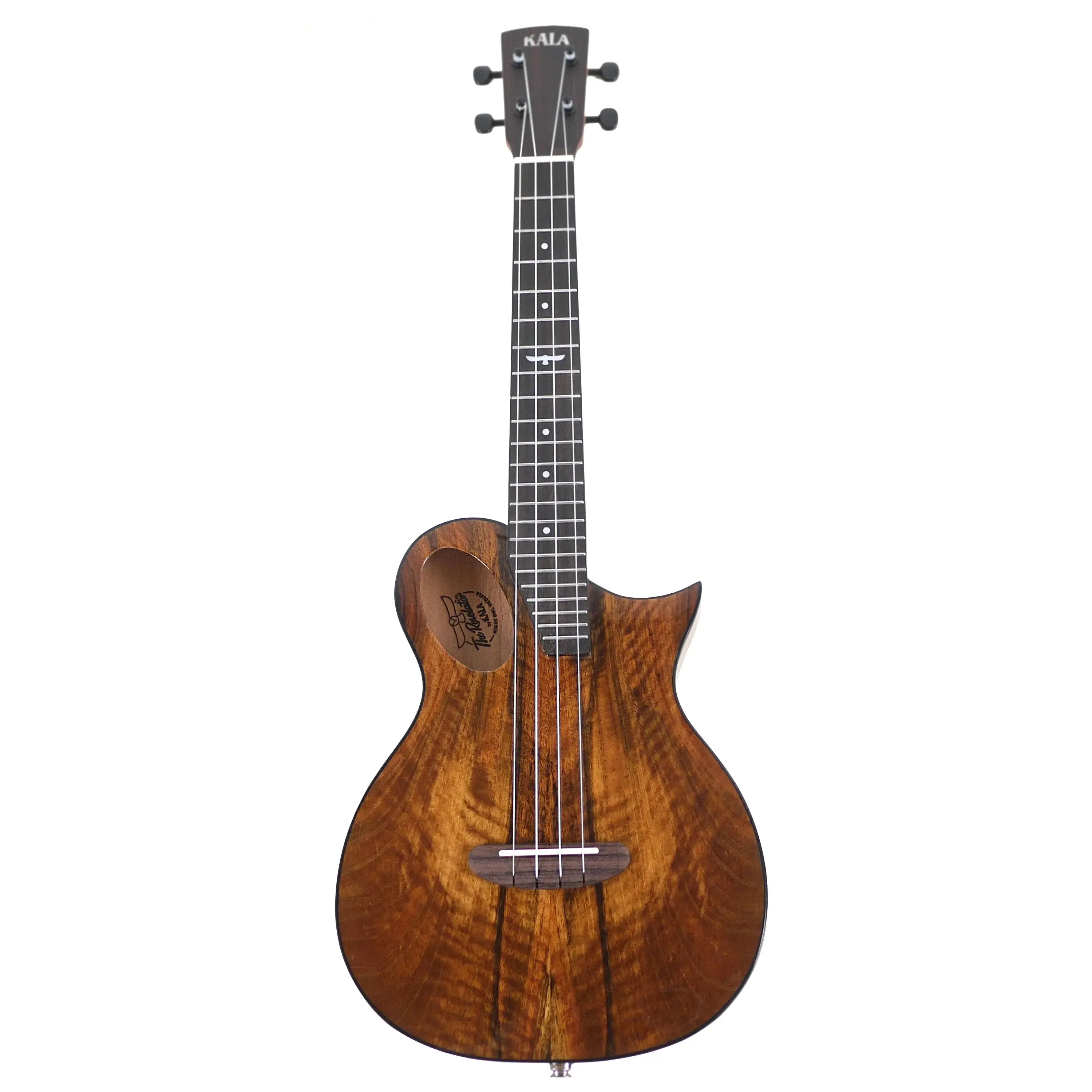 Kala OWL-MNG-TE Revelator Night Owl Mango Tenor Ukulele w/ Pickup - Image 4