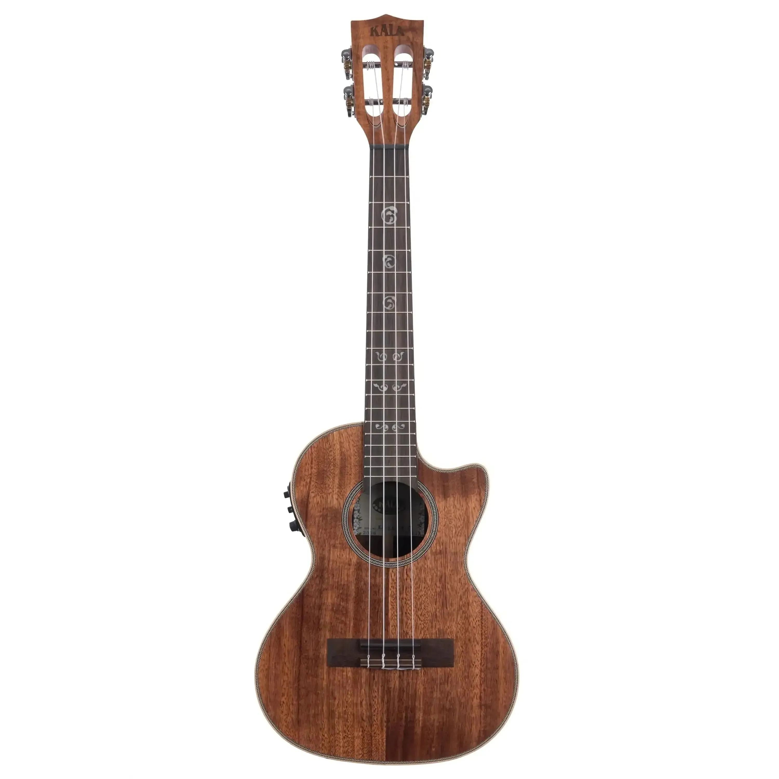 Kala SA-TE-C Solid Acacia Tenor Ukulele w/ EQ - Image 3