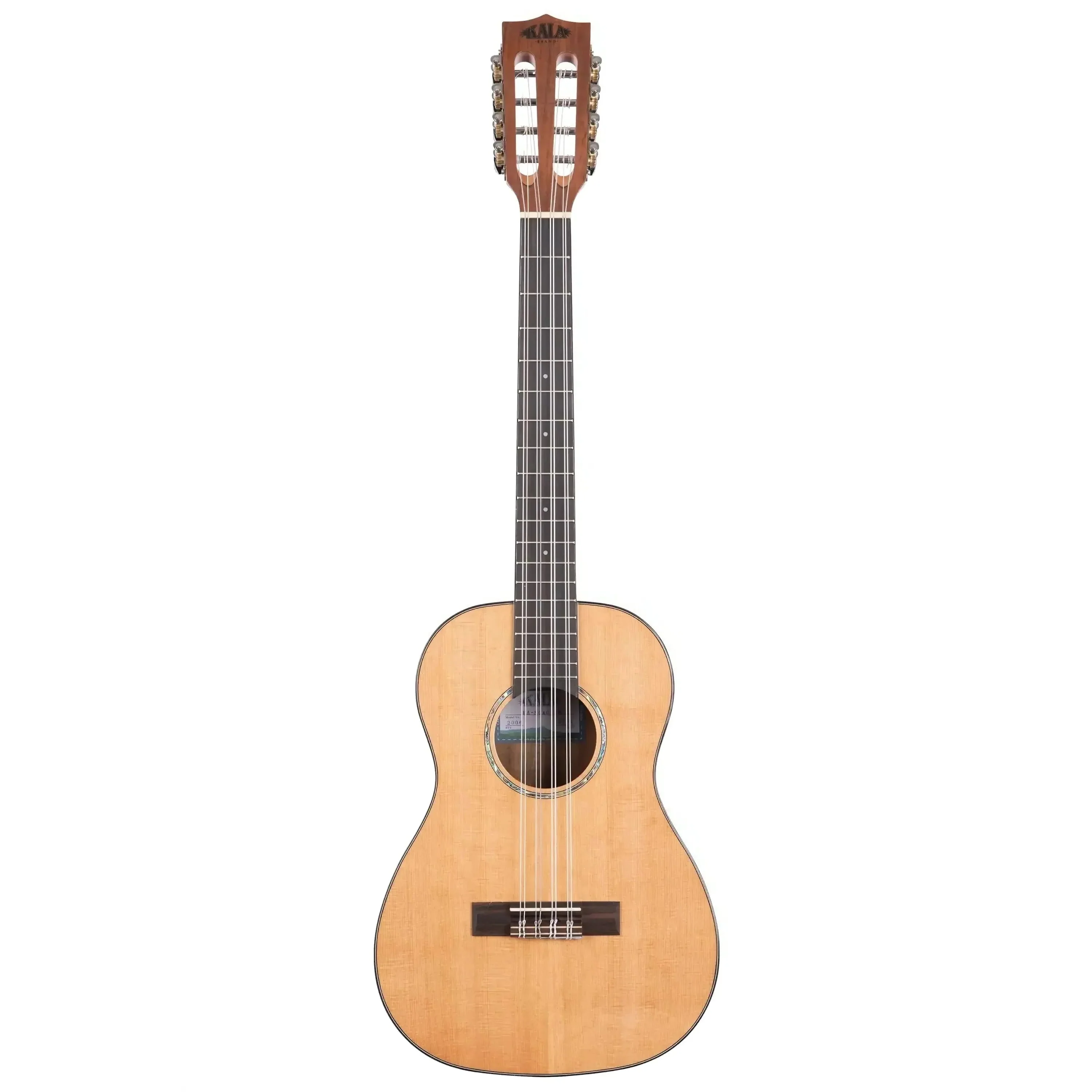 Kala SCAC-B8 8 String Solid Cedar Top Baritone Ukulele - Image 3