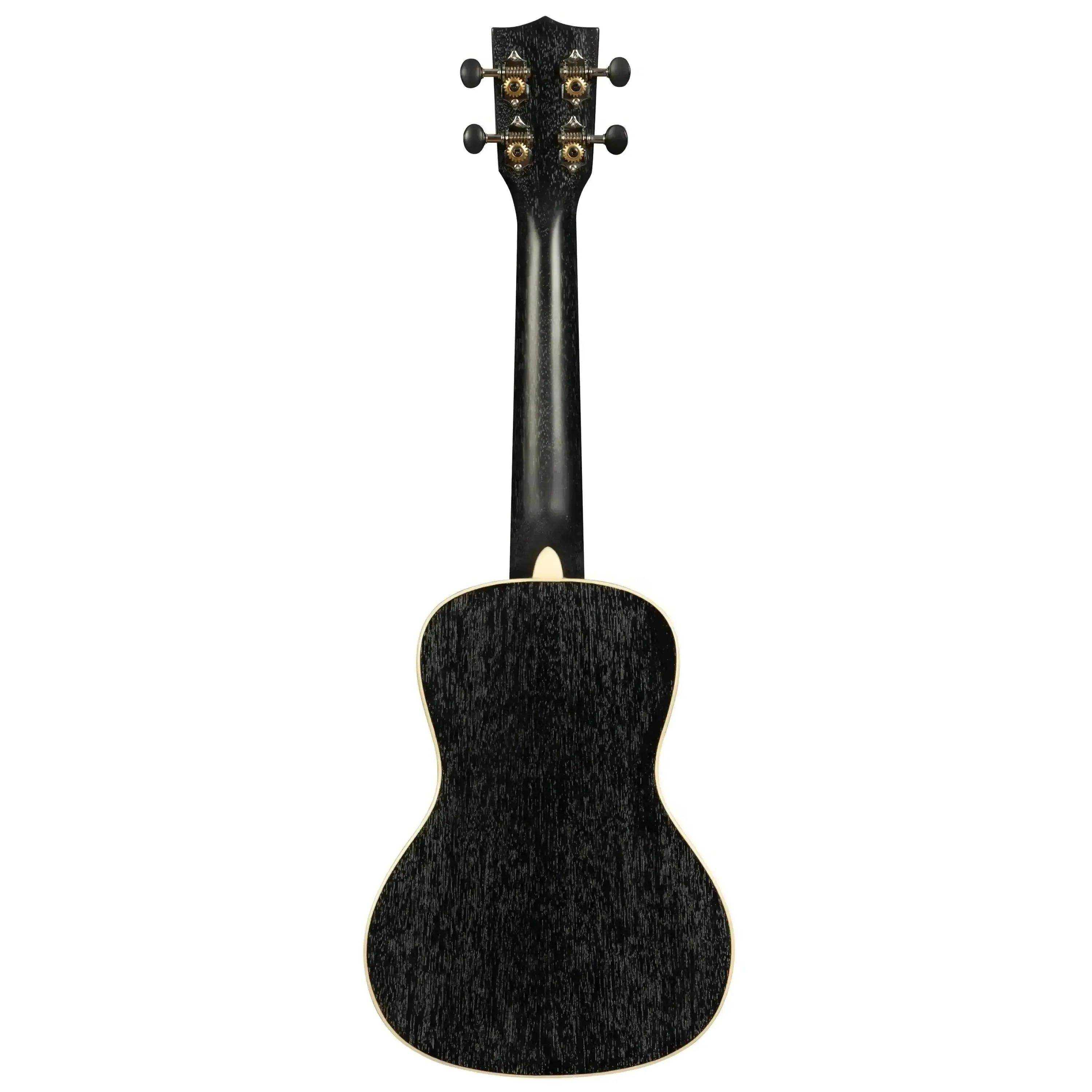 Kala SDH-C All Solid Salt & Pepper Doghair Mahogany Concert Ukulele - Image 4