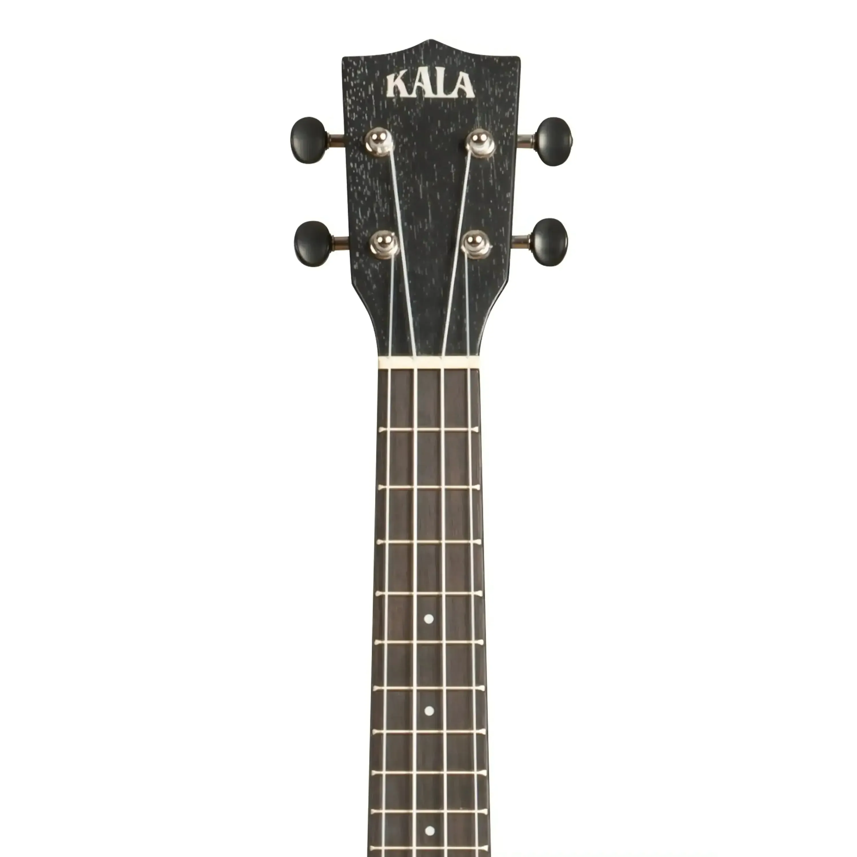 Kala SDH-C All Solid Salt & Pepper Doghair Mahogany Concert Ukulele - Image 5