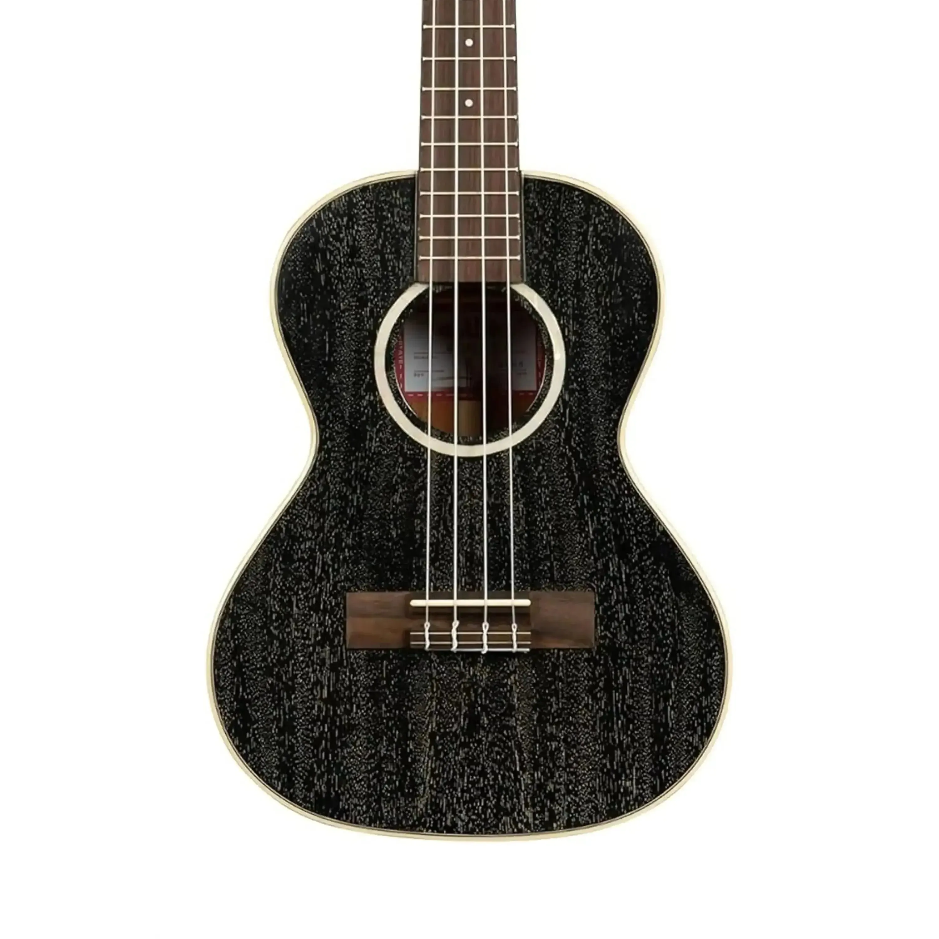Kala SDH-T All Solid Salt & Pepper Doghair Mahogany Tenor Ukulele
