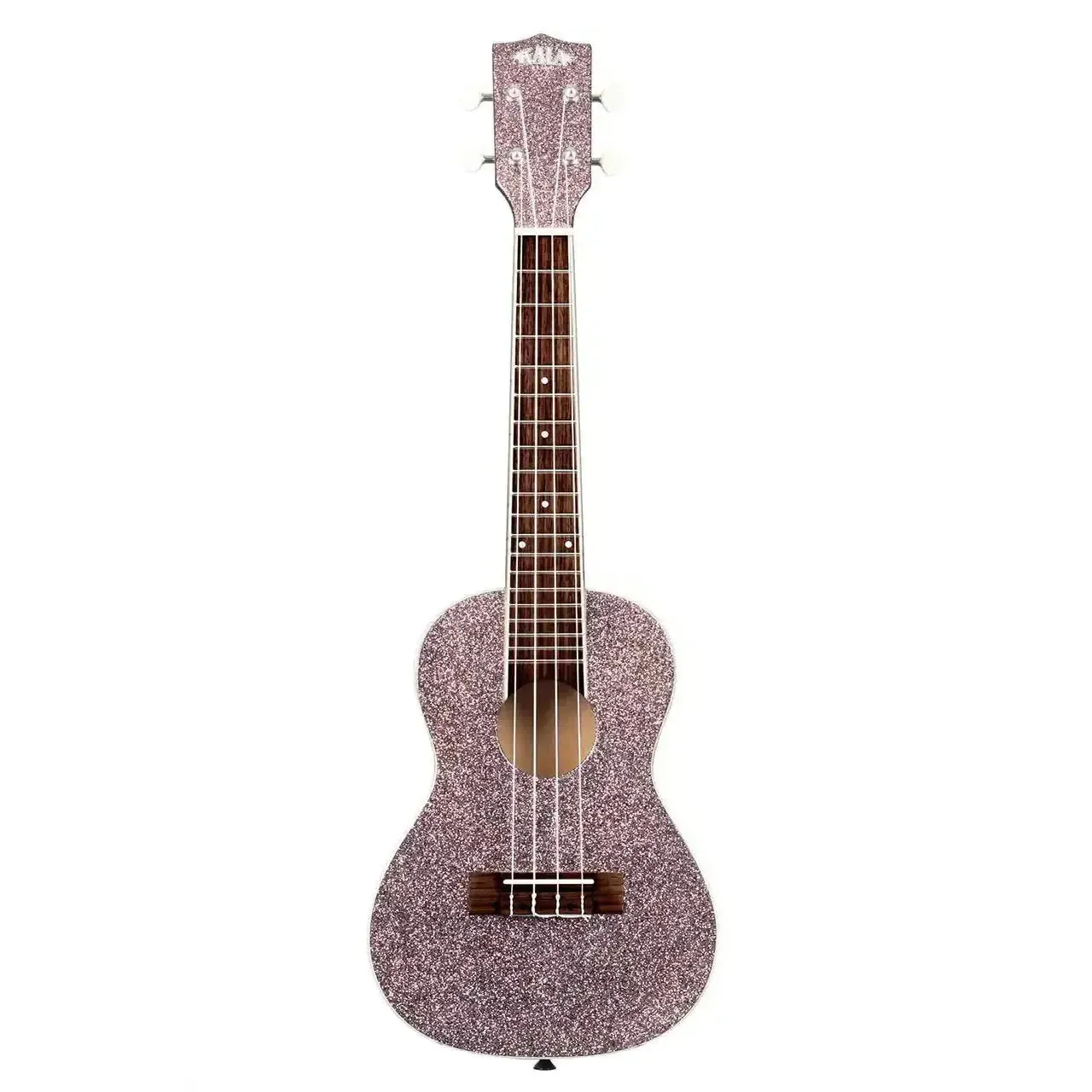 Kala SPRK-PINK Pink Champagne Sparkle Concert Ukulele - Image 3