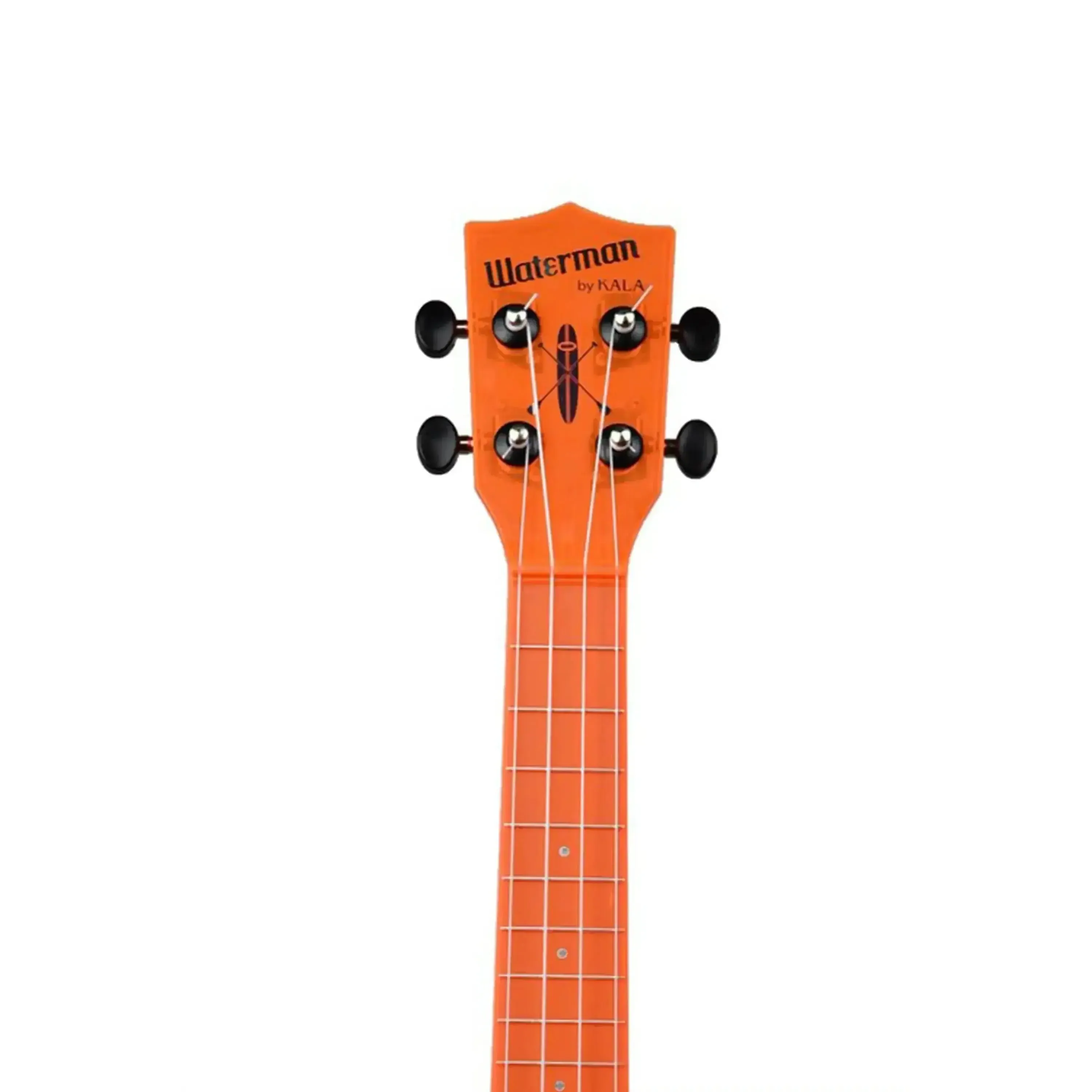 Kala SWF-OR Waterman Fluorescent Orange Soprano Ukulele - Image 5