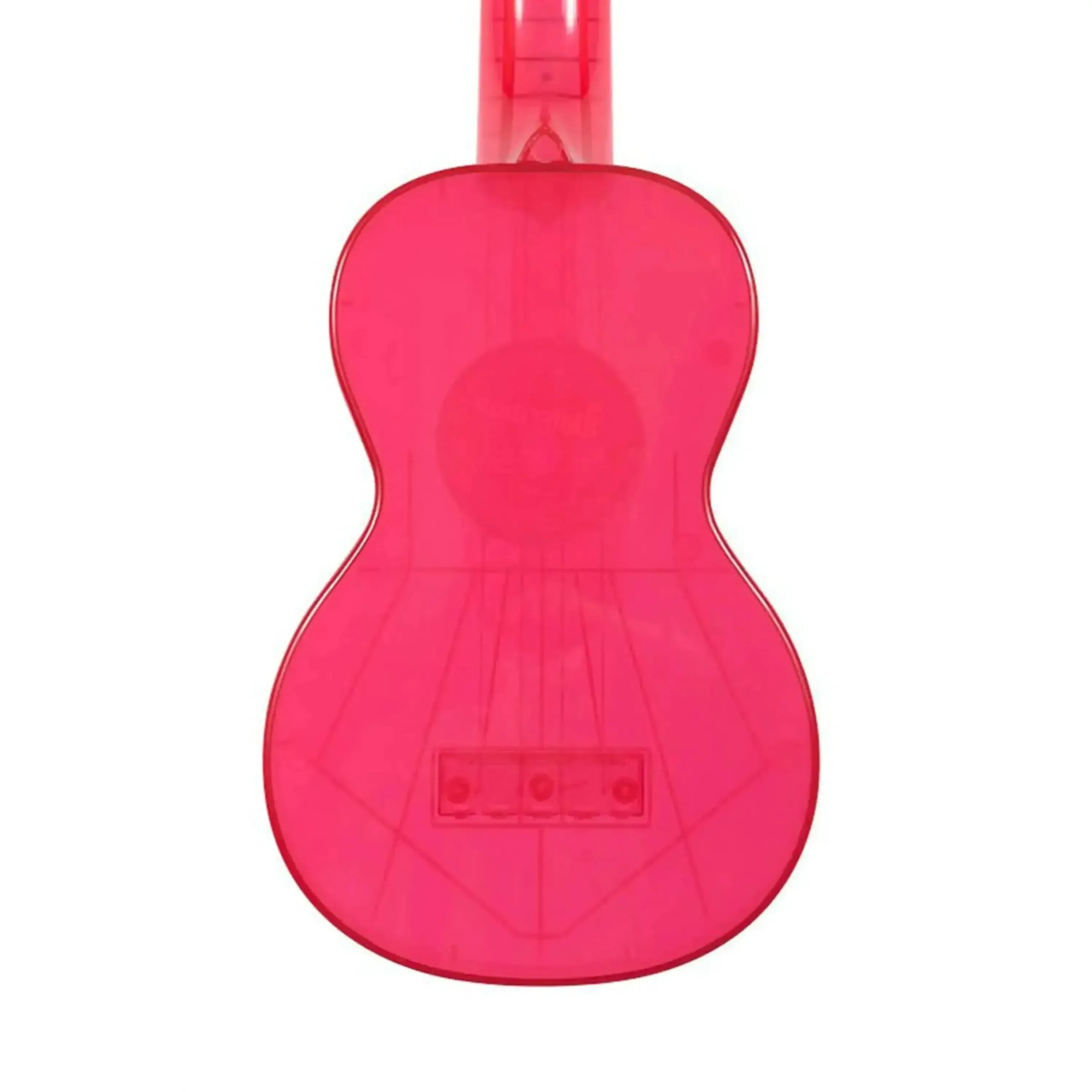Kala SWF-PK Waterman Fluorescent Watermelon Pink Soprano Ukulele - Image 2