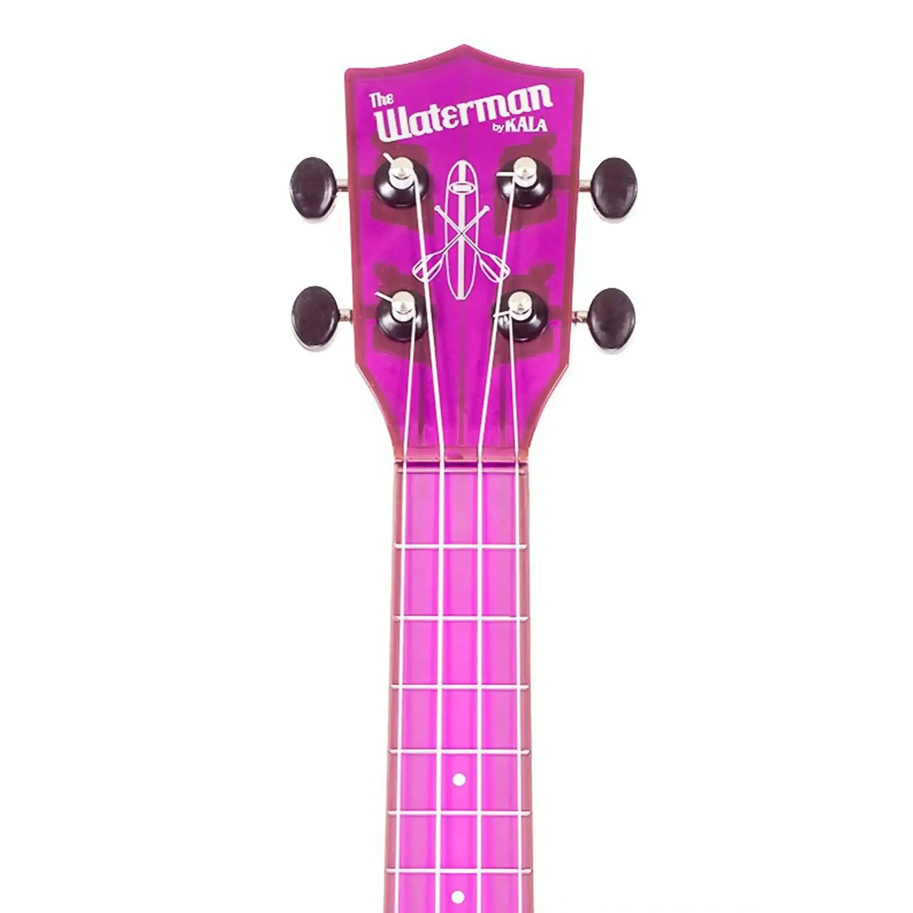 Kala SWF-PL Waterman Fluorescent Purple Soprano Ukulele - Image 4