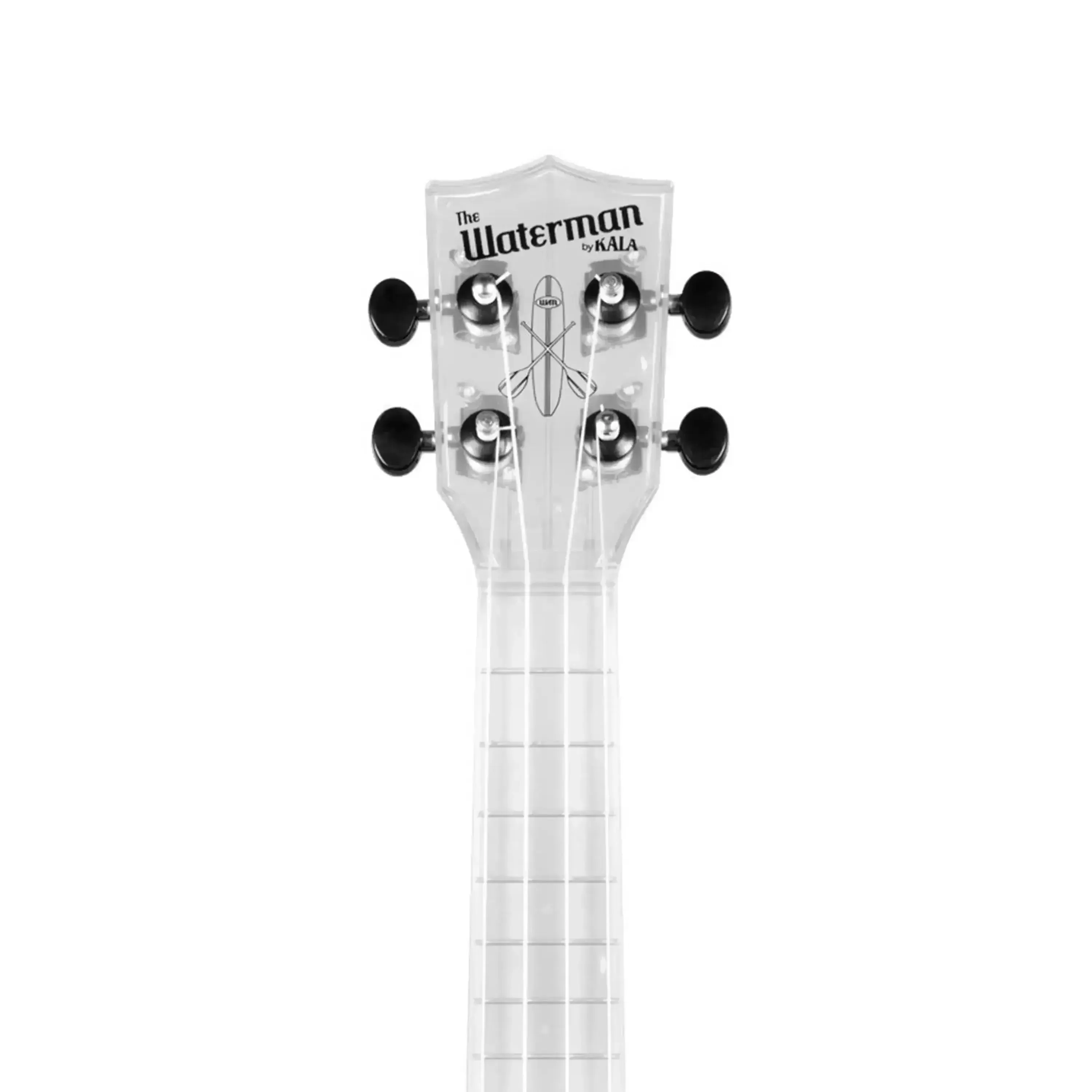 Kala SWT Waterman Transparent Clear Ice Soprano Ukulele - Image 4