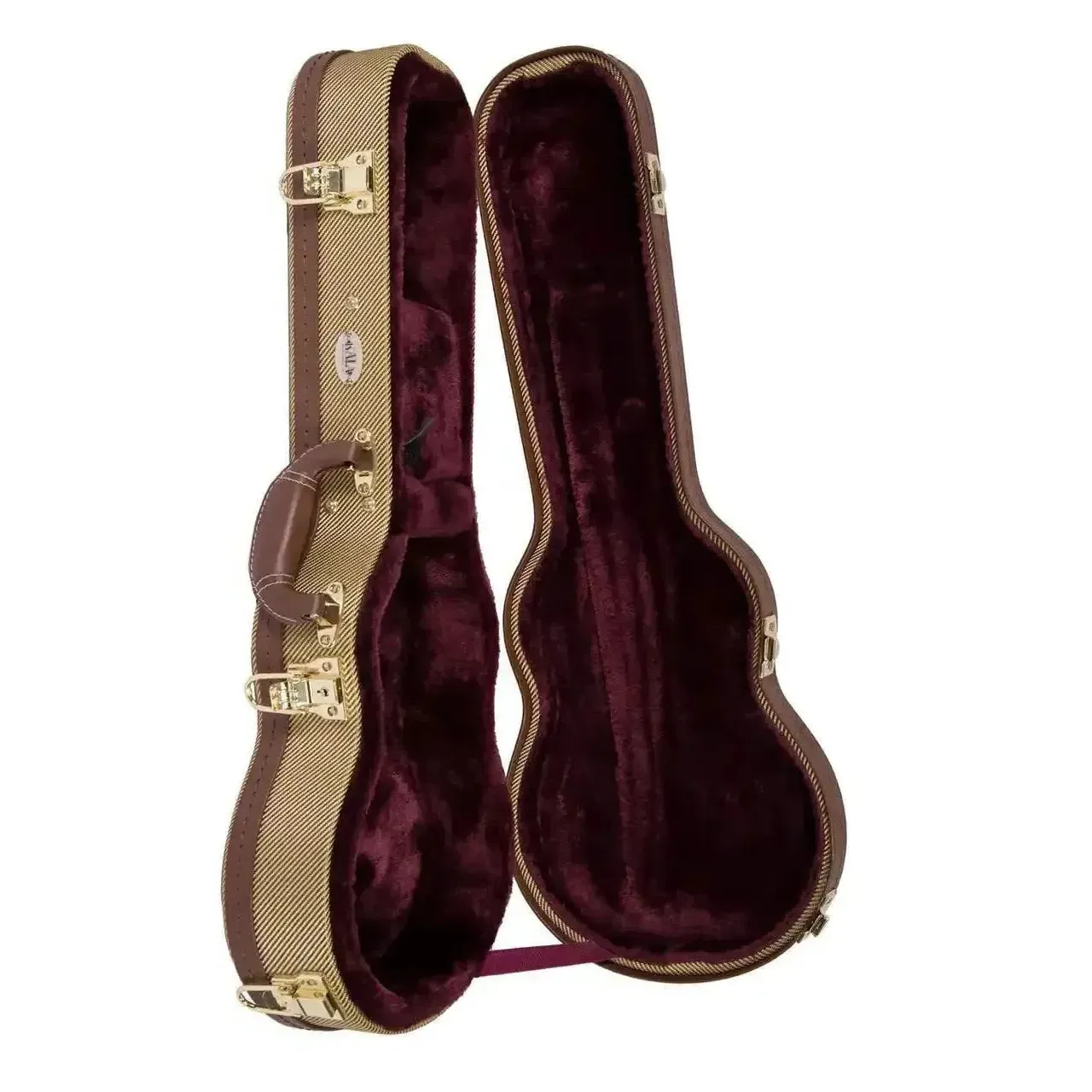 Kala TCC-AT Tweed Archtop Concert Ukulele Hardshell Case - Image 3