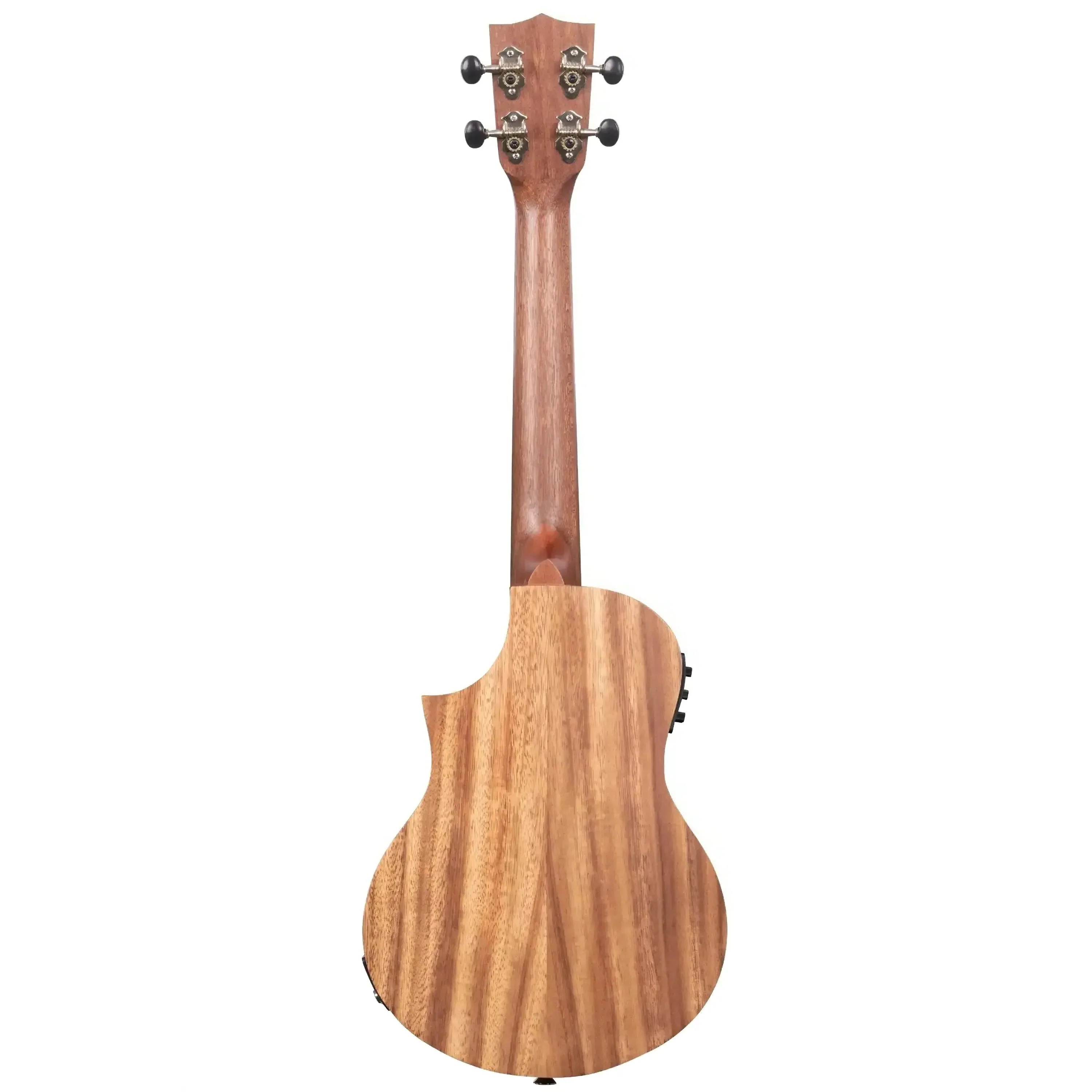 Kala TK-T-CE Teak Tri-Top Tenor Ukulele w/ Cutaway & EQ - Image 4