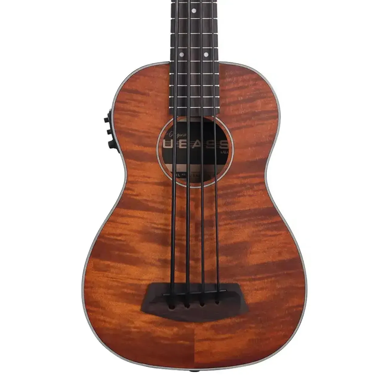 Kala UBASS-EM-FS Exotic Mahogany Acoustic Electric U•BASS