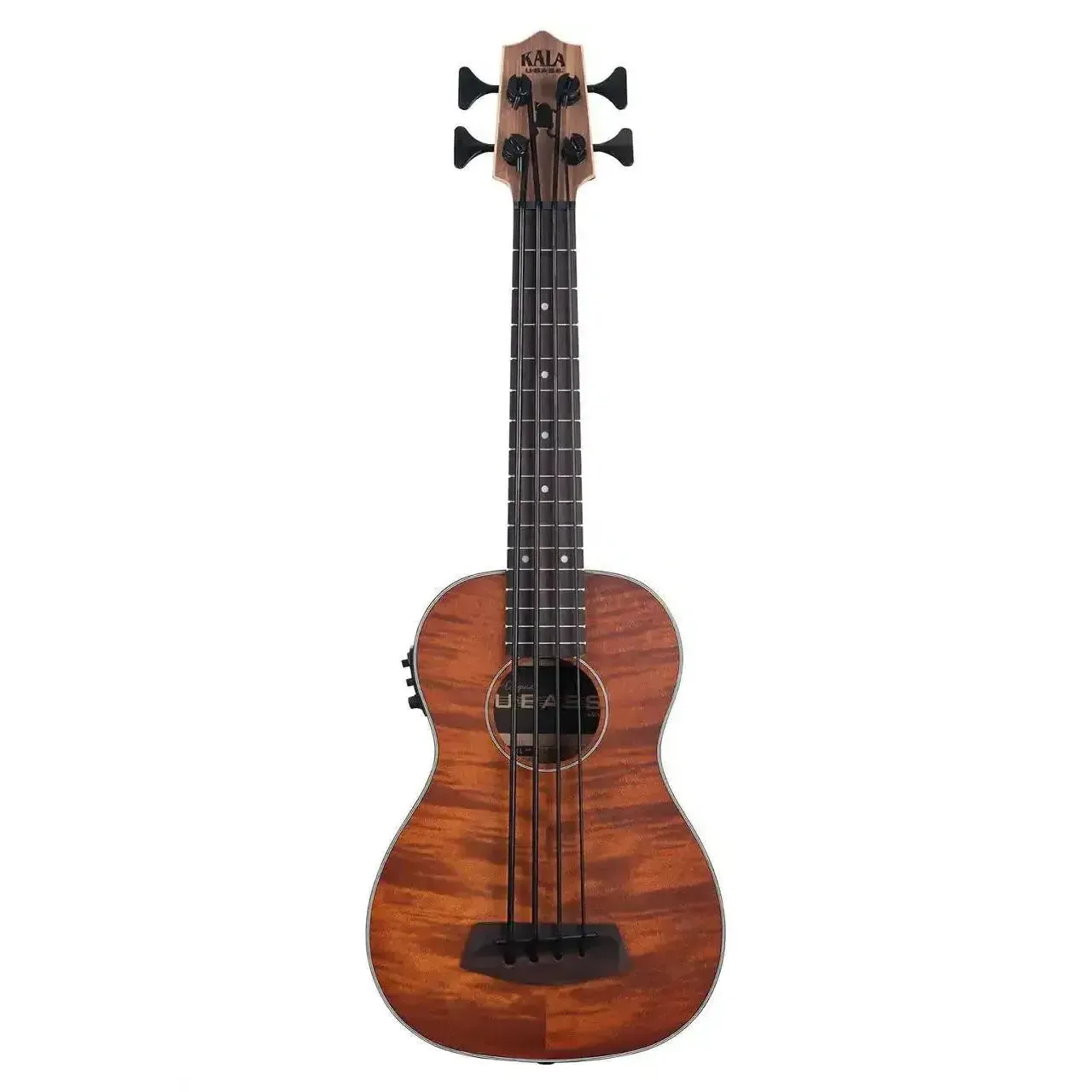 Kala UBASS-EM-FS Exotic Mahogany Acoustic Electric U•BASS - Image 3