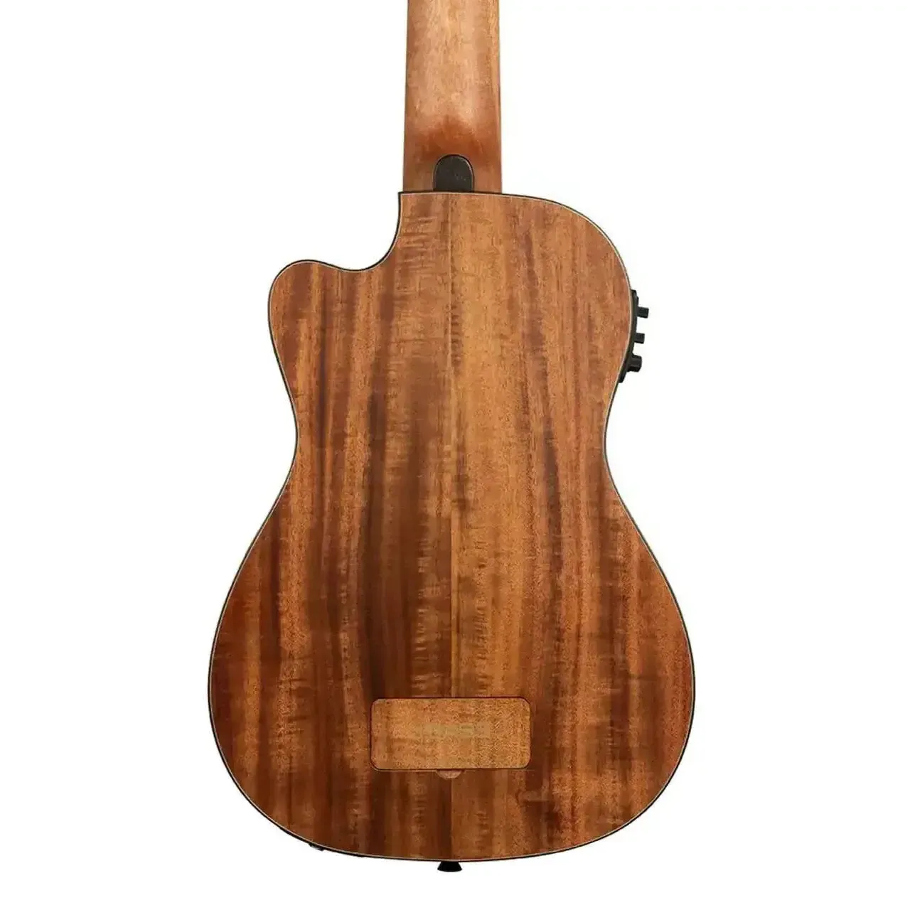 Kala UBASS-HH-KOA-FS Hutch Hutchinson Signature Solid Hawaiian Koa Top Acoustic-Electric U•BASS - Image 2