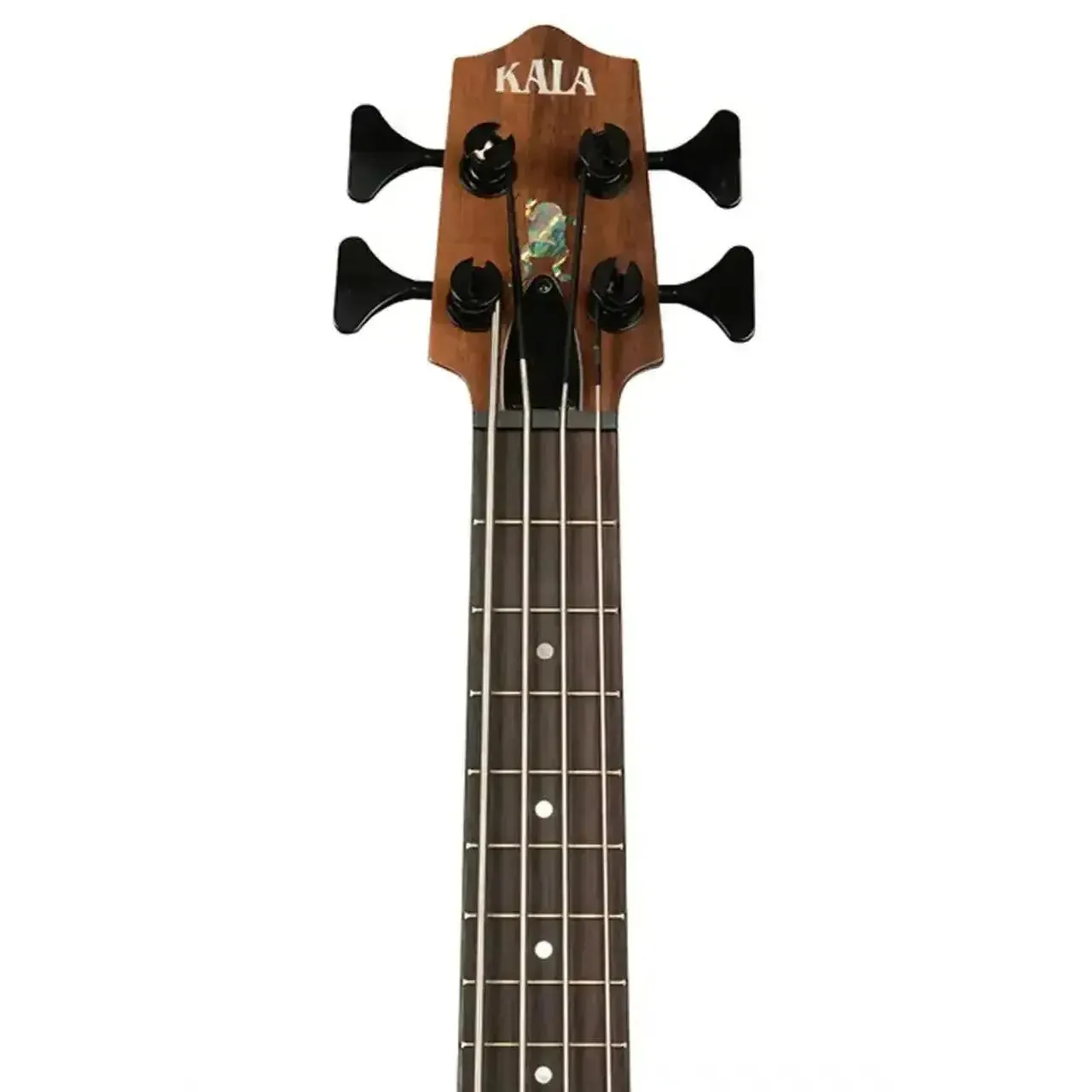 Kala UBASS-HH-KOA-FS Hutch Hutchinson Signature Solid Hawaiian Koa Top Acoustic-Electric U•BASS - Image 5