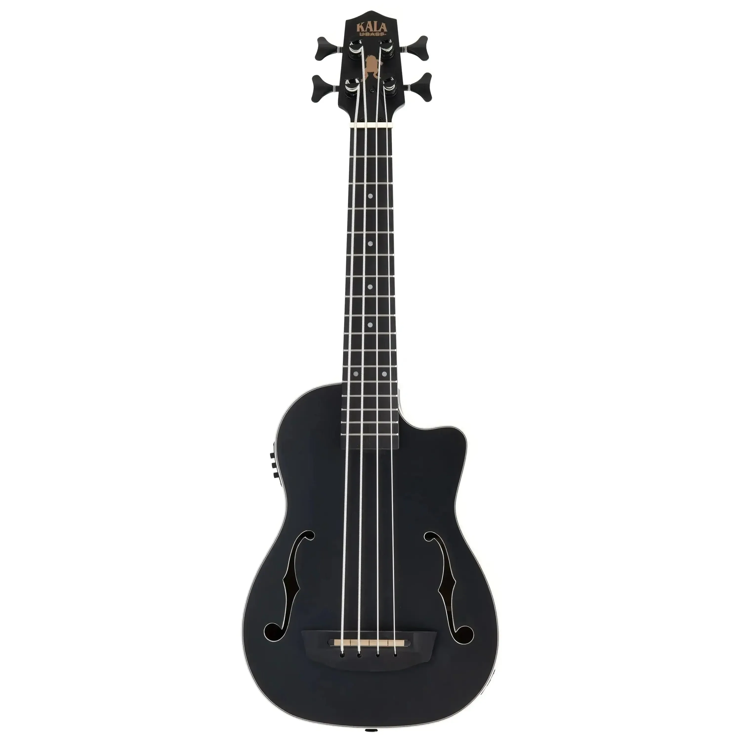Kala UBASS-JYMN-BK-FS Black Mahogany Acoustic-Electric U•BASS - Image 3