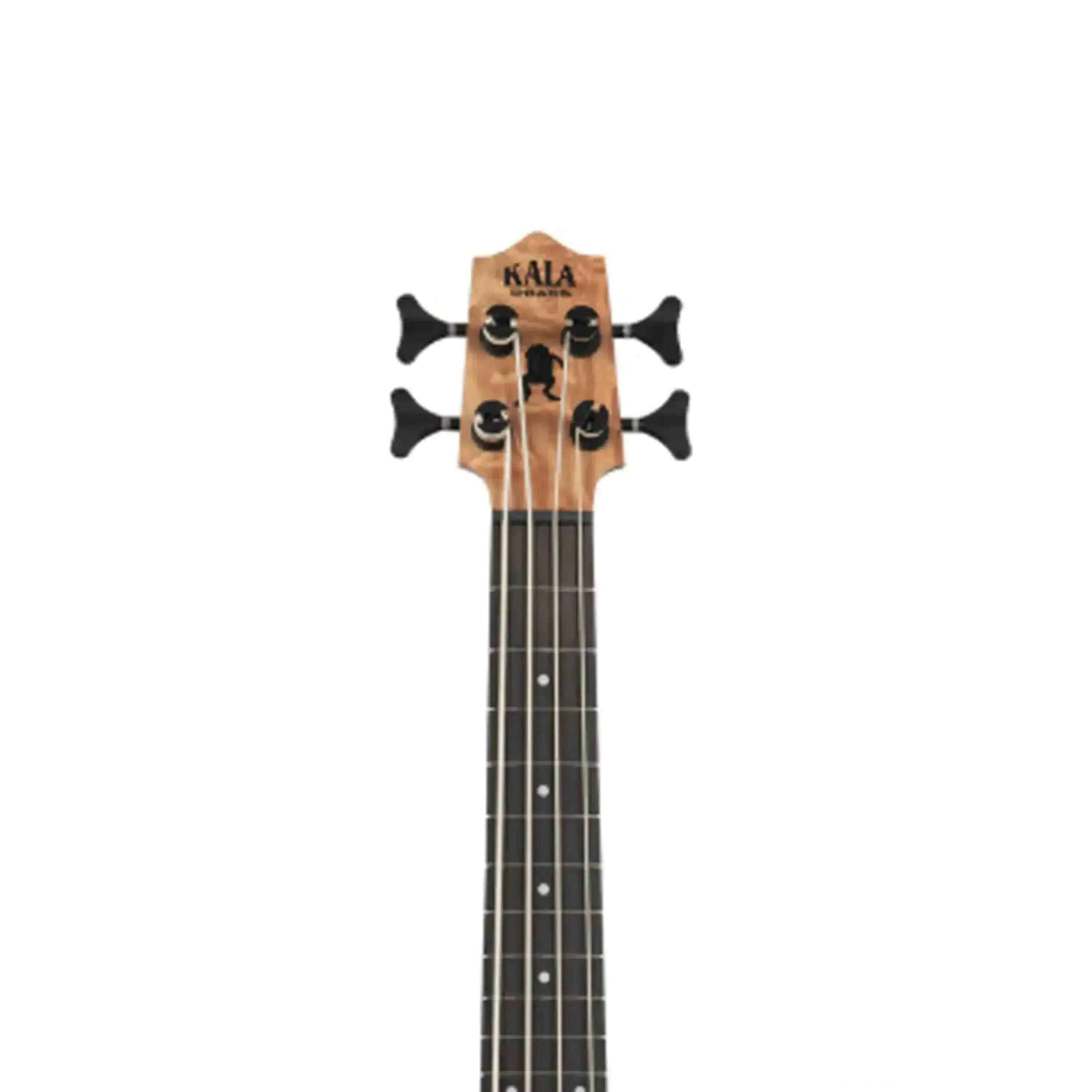 Kala UBASS-QA-FS Quilted Ash Fretted Acoustic-Electric U•BASS - Image 4