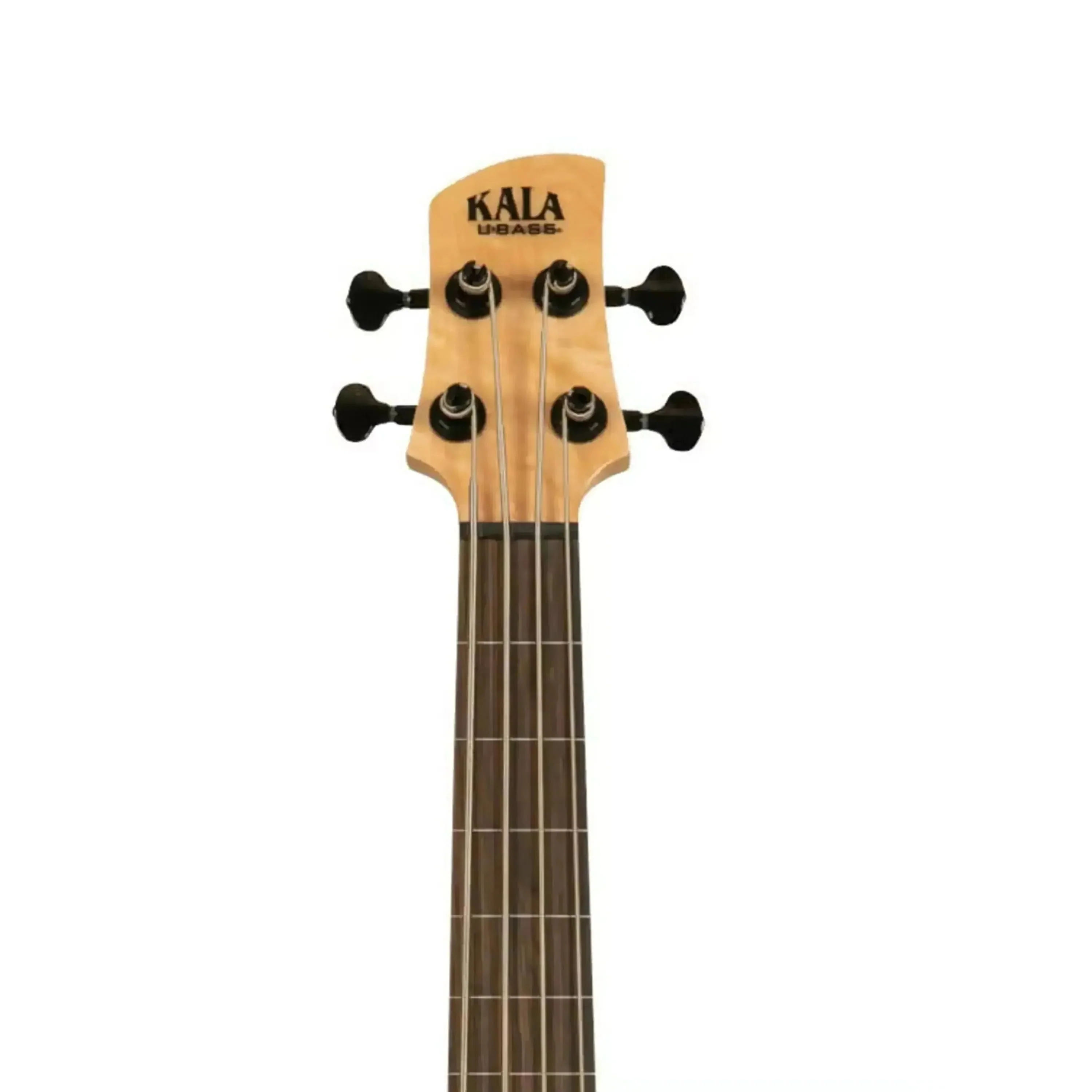 Kala UBASS-SB-BK-FL Jet Black Solid Body Fretless U•BASS - Image 4