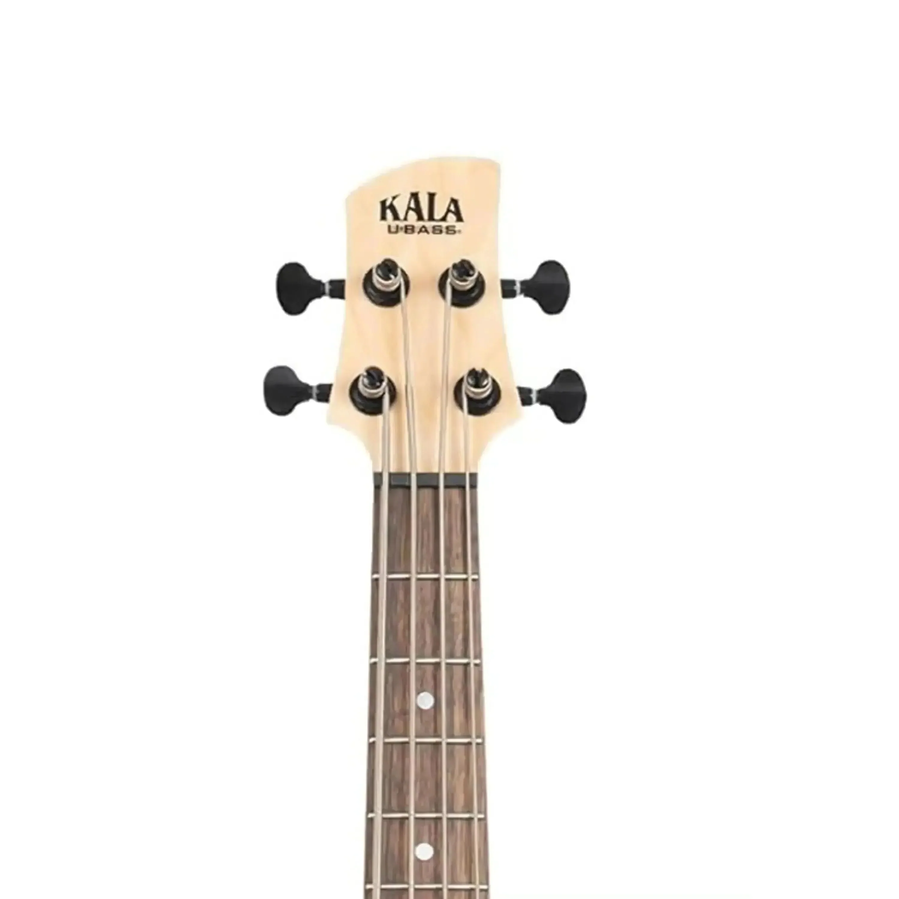 Kala UBASS-SB-BK-FS Jet Black Solid Body Fretted U•BASS - Image 4