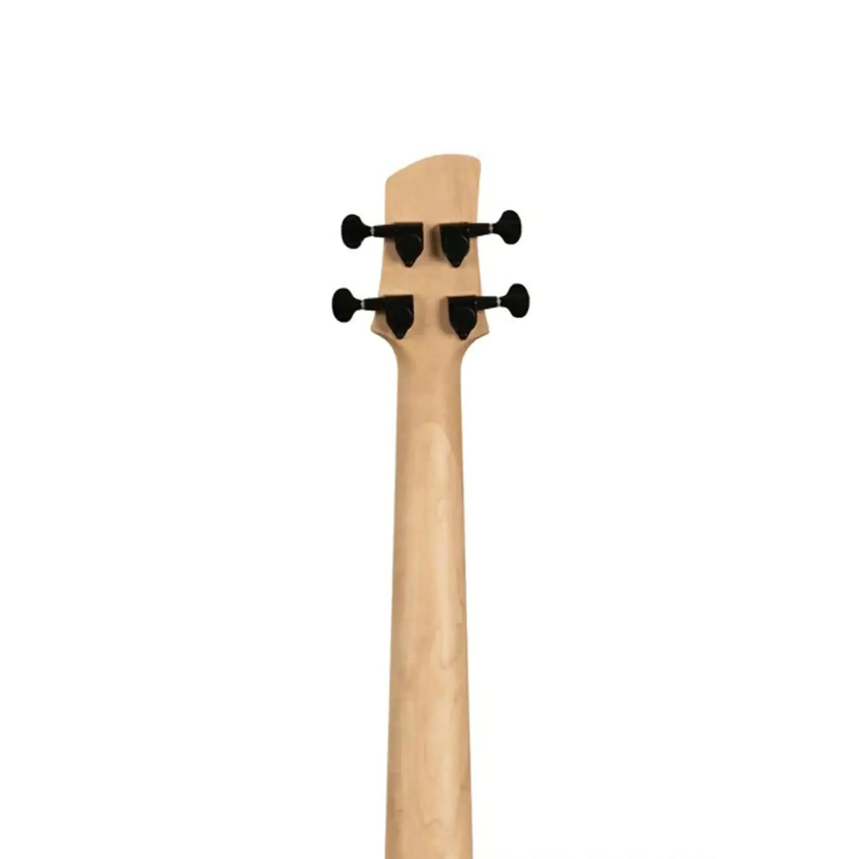 Kala UBASS-SB-BK-FS-L Jet Black Solid Body Fretted Left-Handed U•BASS - Image 5