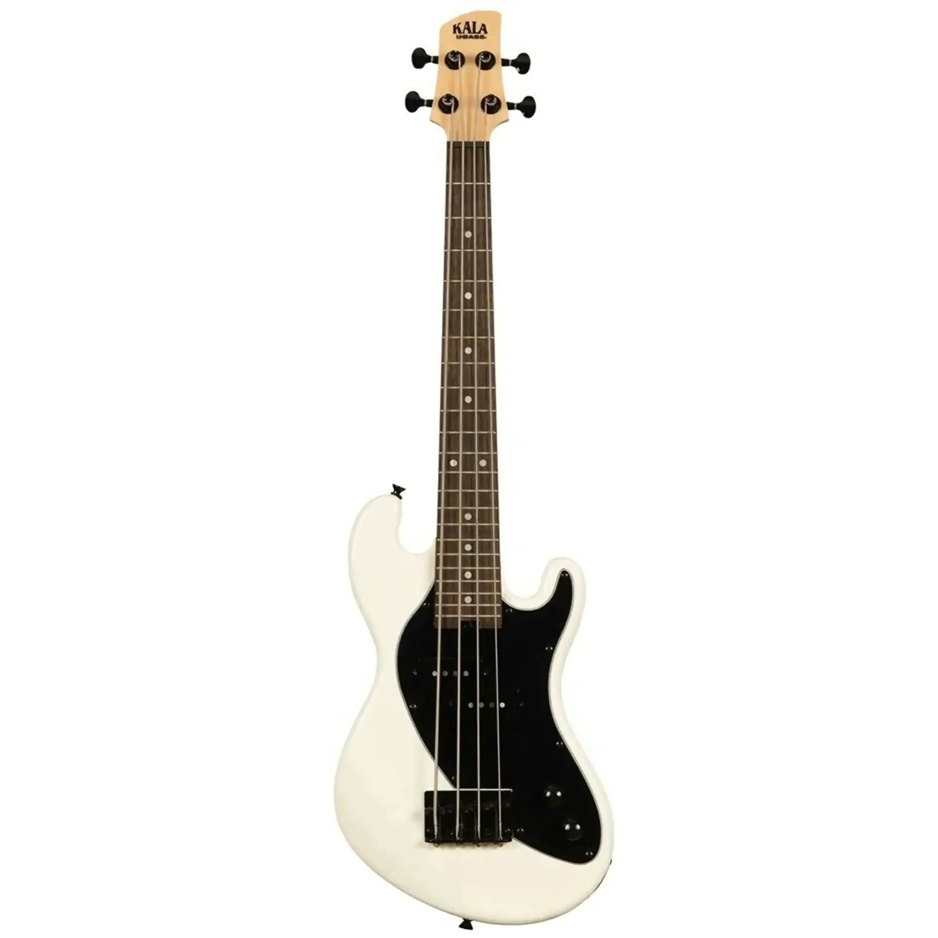 Kala UBASS-SB-CR-FS Solid Body 4-String Sweet Cream Fretted U•BASS - Image 3