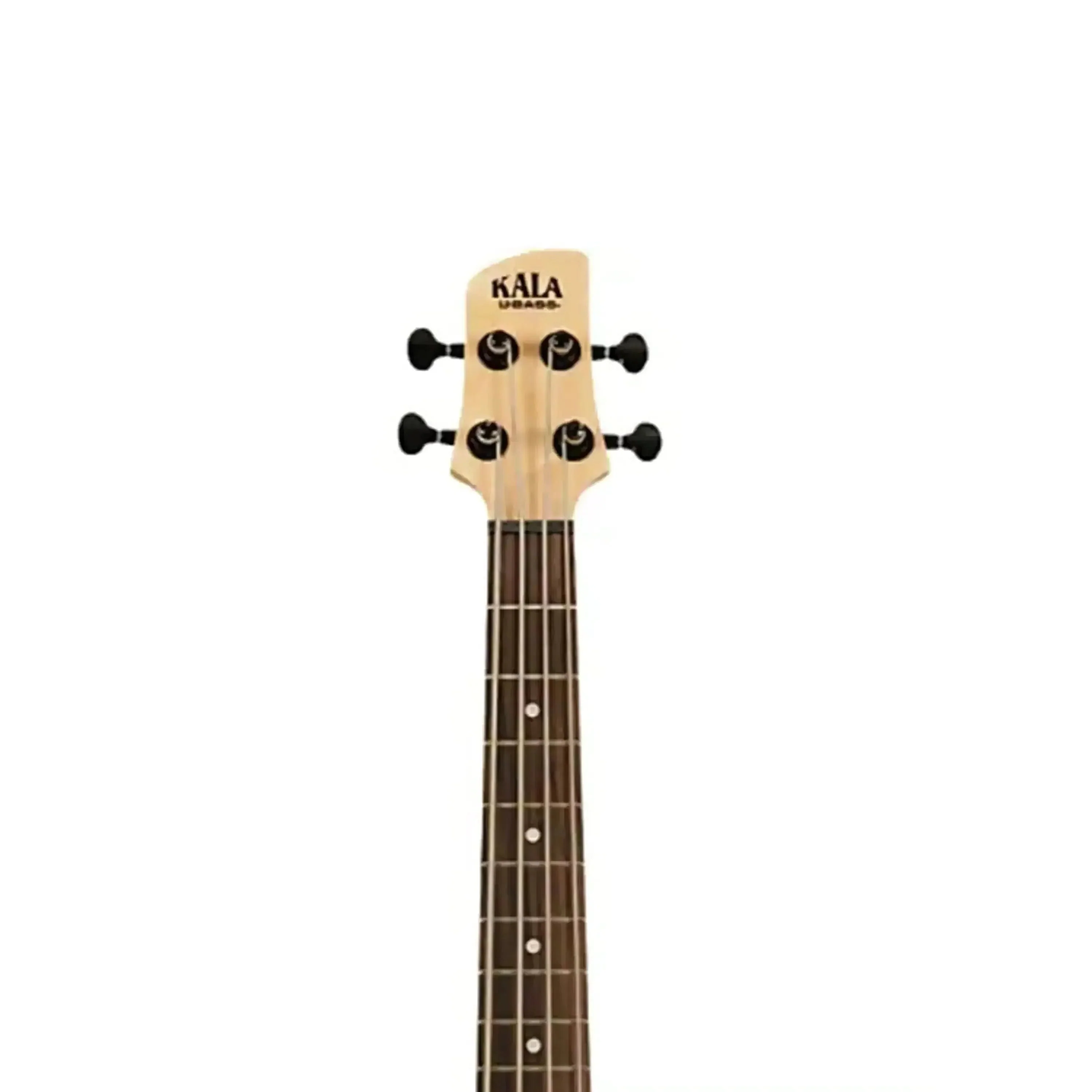 Kala UBASS-SB-LP-FS Solid Body 4-String Pale Pink Fretted U•BASS - Image 4