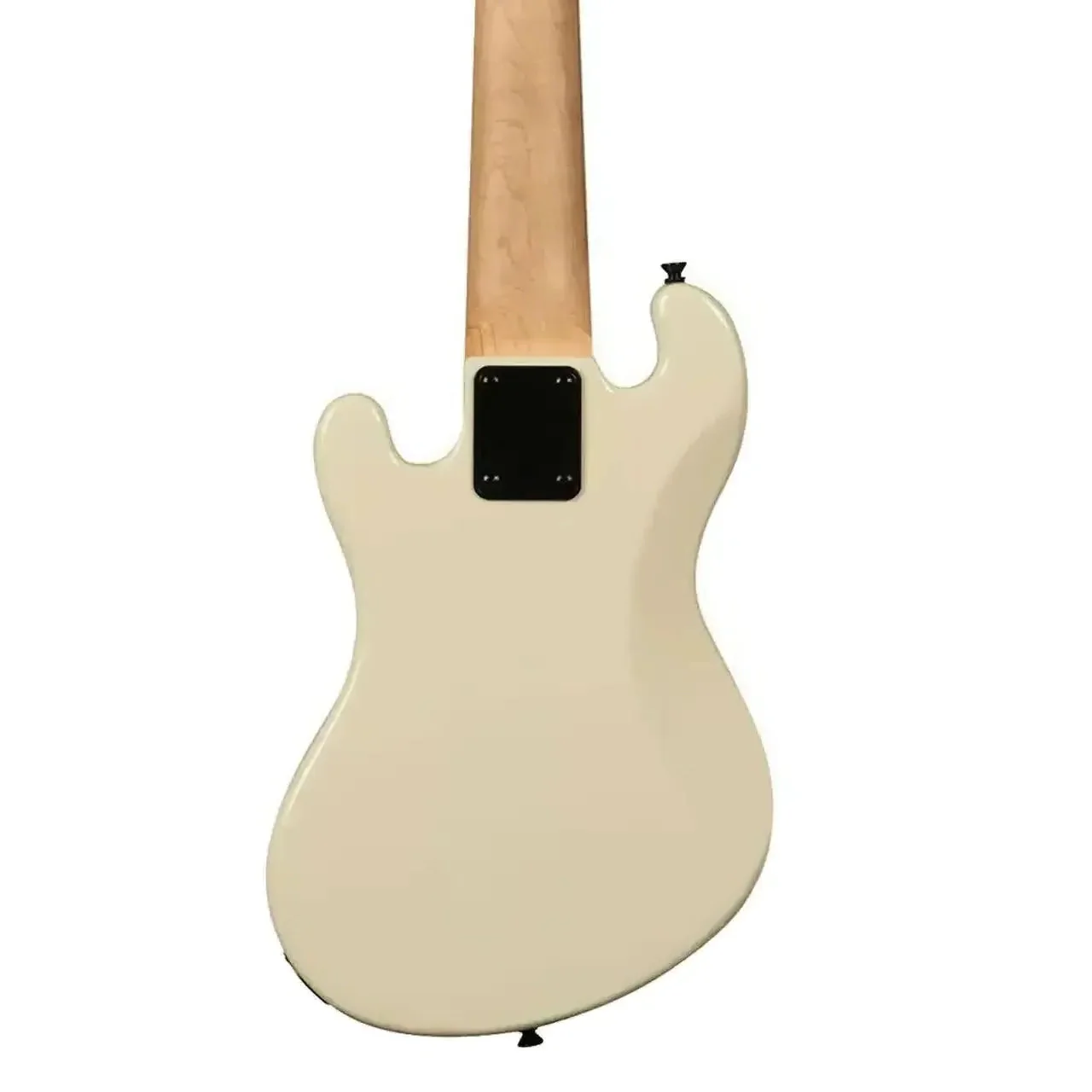 Kala UBASS-SB5-CR-FS Sweet Cream Solid Body 5-String Fretted U•BASS - Image 2