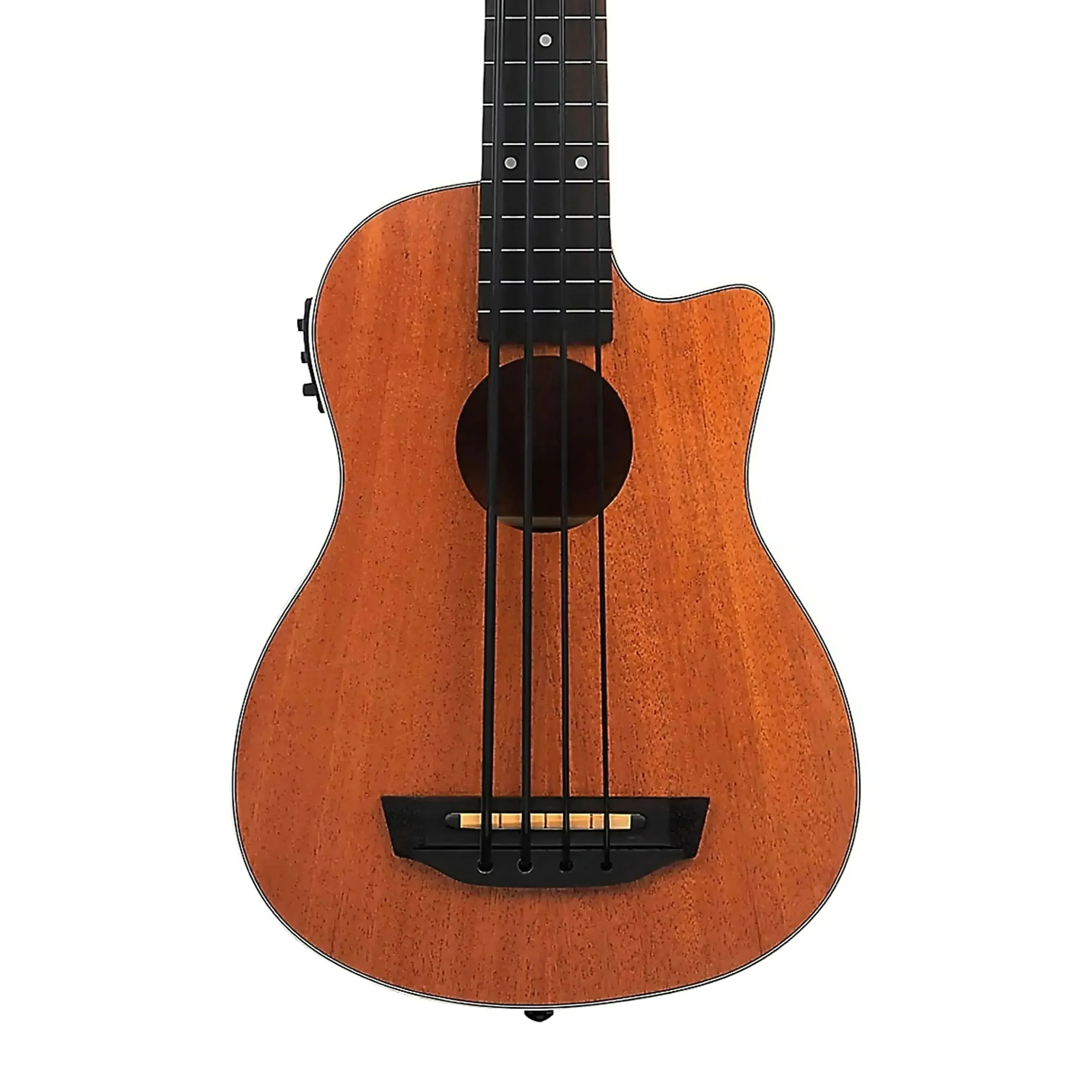 Kala UBASS-SCOUT-FL Scout Mahogany Fretless Acoustic-Electric U•BASS