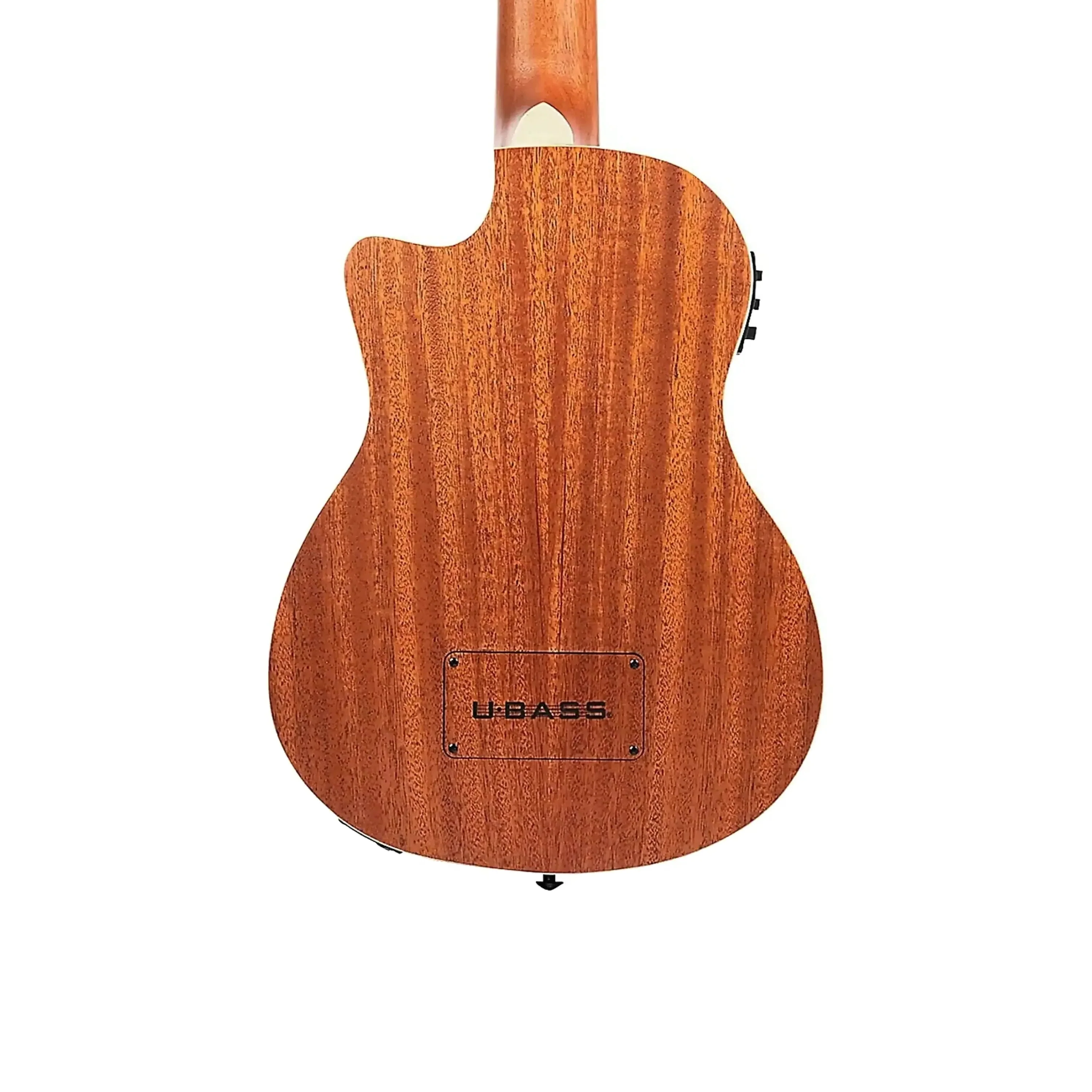 Kala UBASS-SCOUT-FL Scout Mahogany Fretless Acoustic-Electric U•BASS - Image 2
