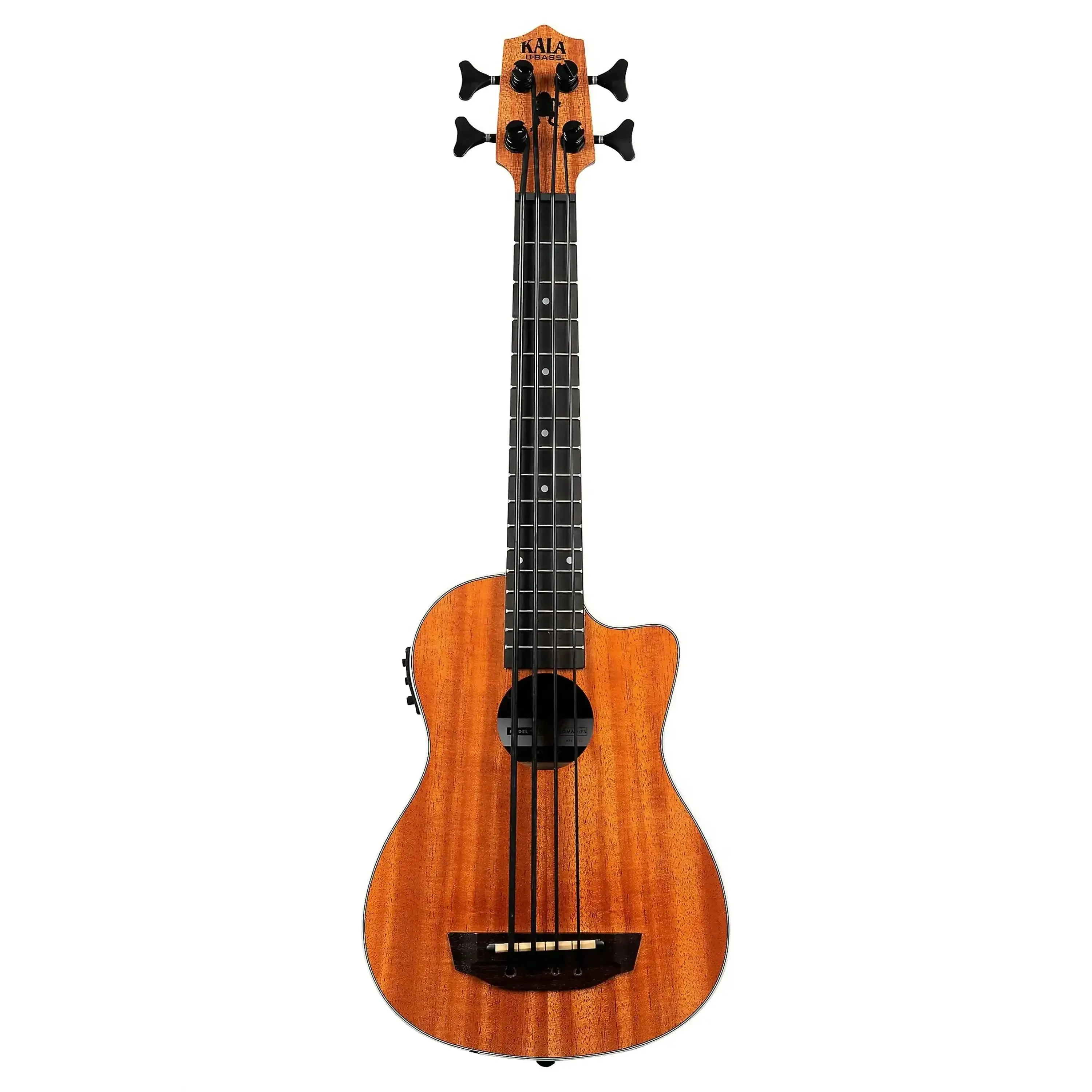 Kala UBASS-SCOUT-FS Mahogany Scout Fretted Acoustic-Electric U•BASS - Image 3