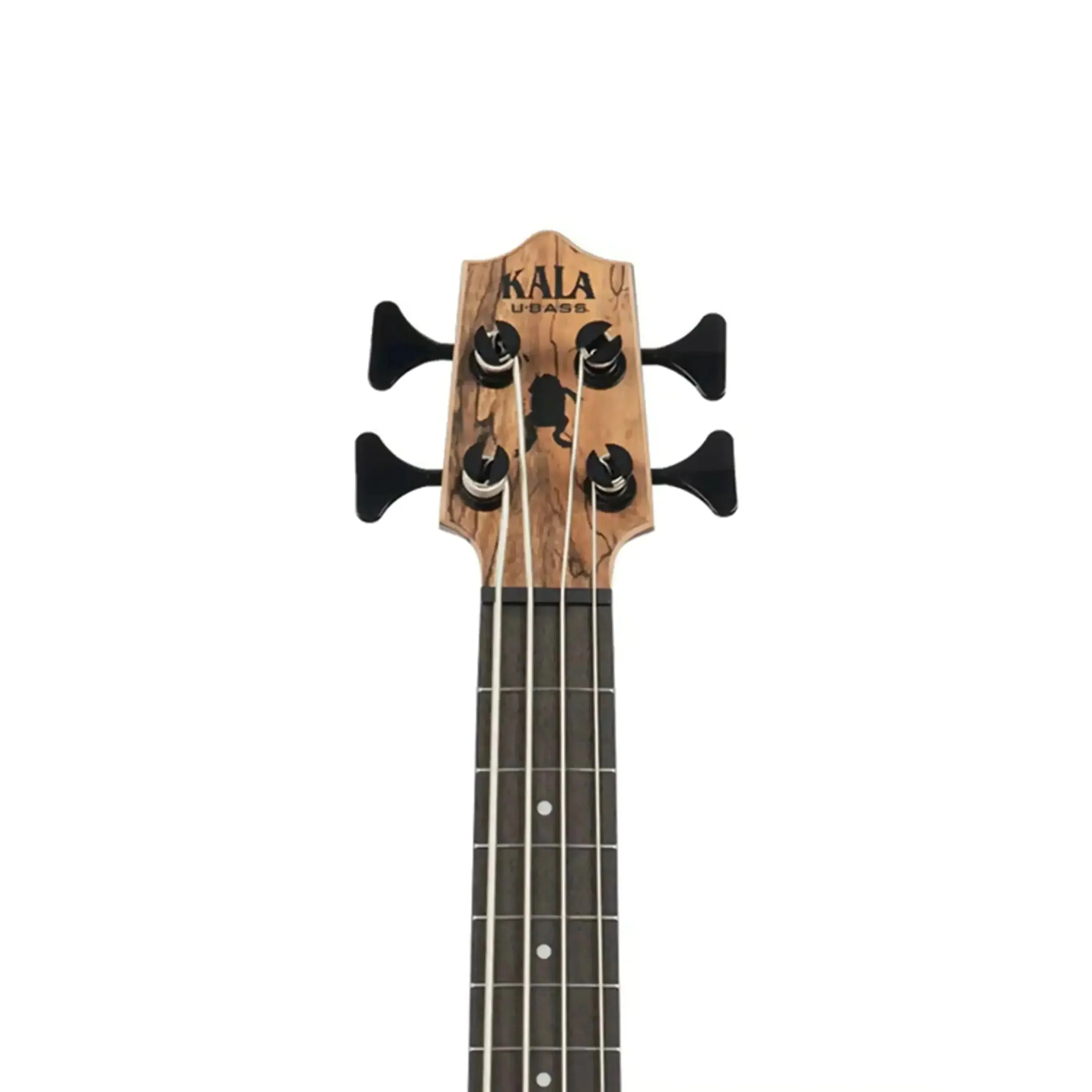 Kala UBASS-SP-MNG-FS Spalted Mango Fretted Acoustic-Electric U•BASS - Image 5