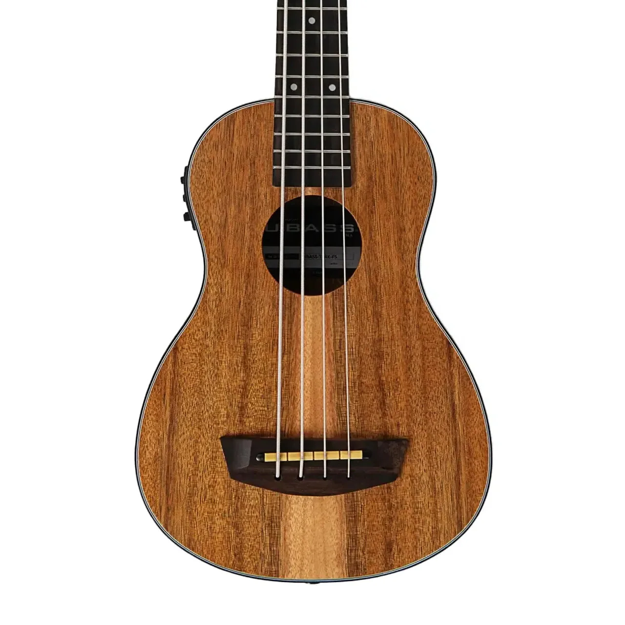 Kala UBASS-TEAK-FS Teak Acoustic-Electric U•BASS w/ EQ
