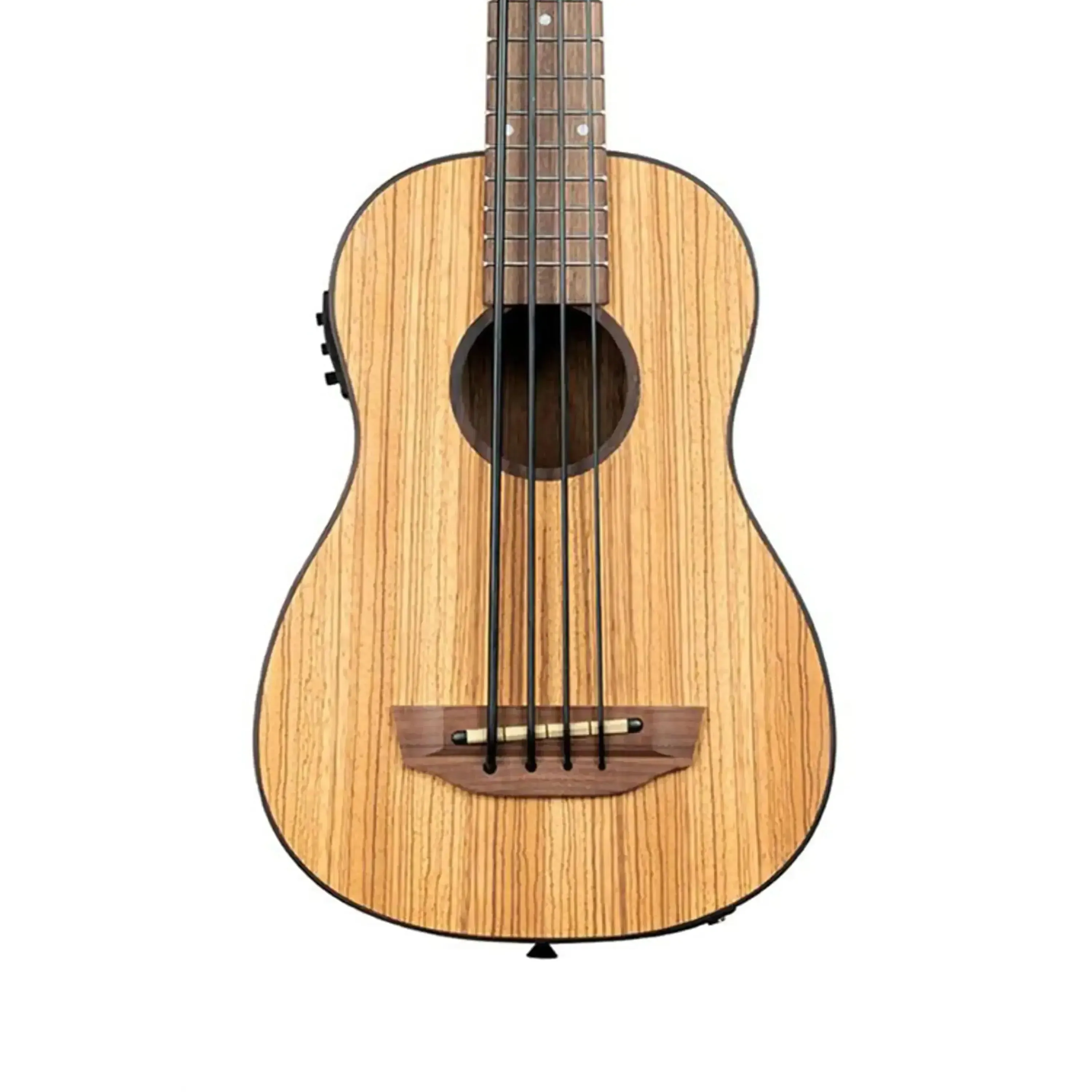 Kala UBASS-ZEB-FS Zebrawood Acoustic-Electric U•BASS