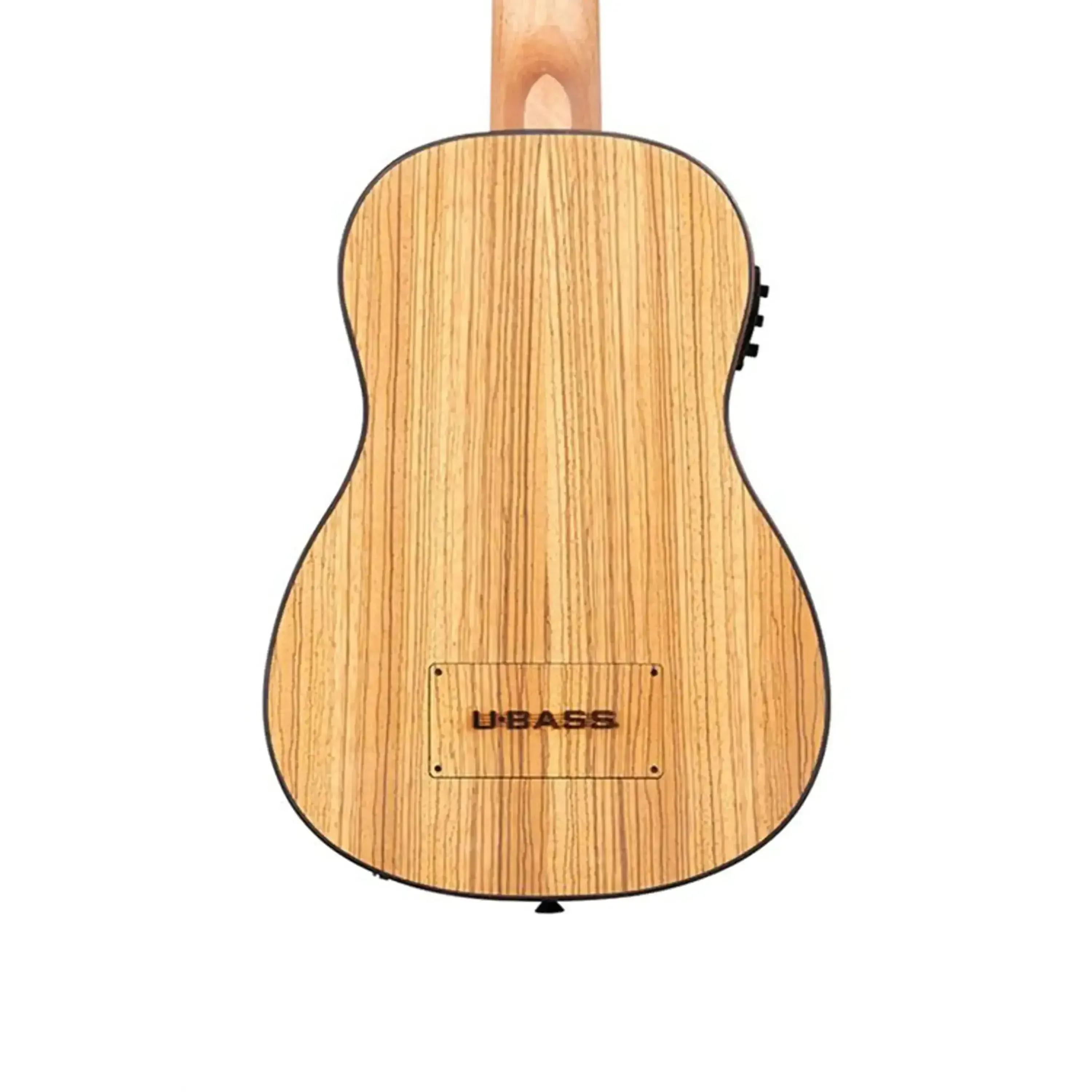 Kala UBASS-ZEB-FS Zebrawood Acoustic-Electric U•BASS - Image 2