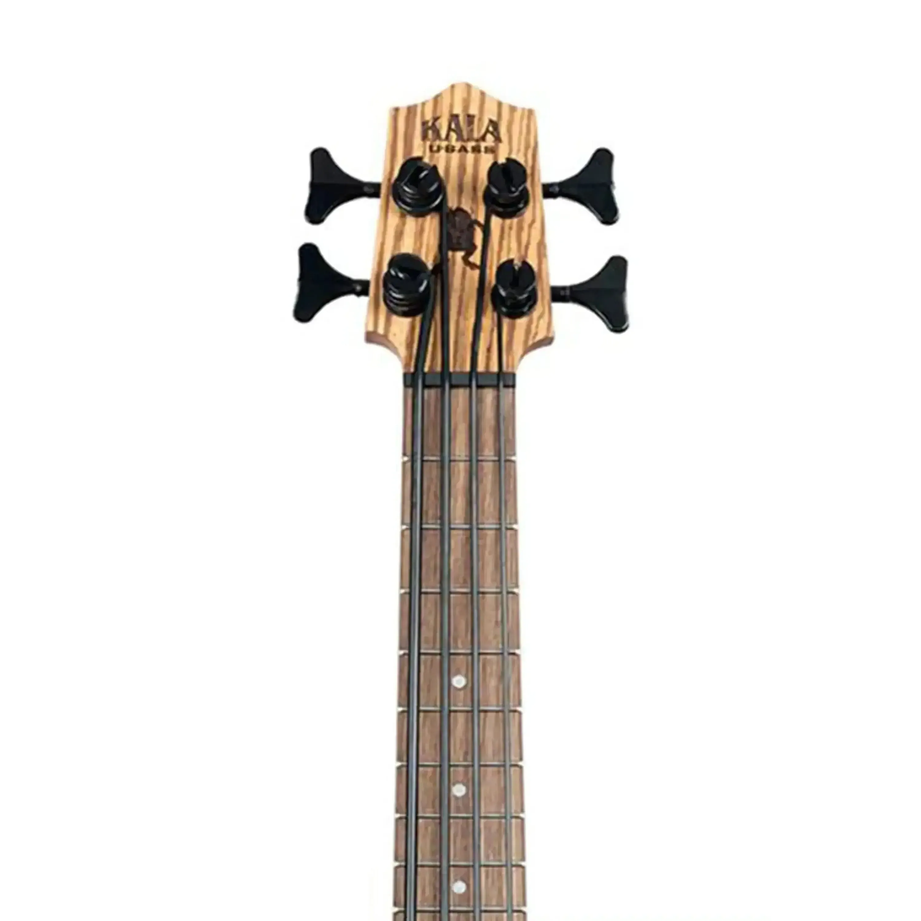 Kala UBASS-ZEB-FS Zebrawood Acoustic-Electric U•BASS - Image 5