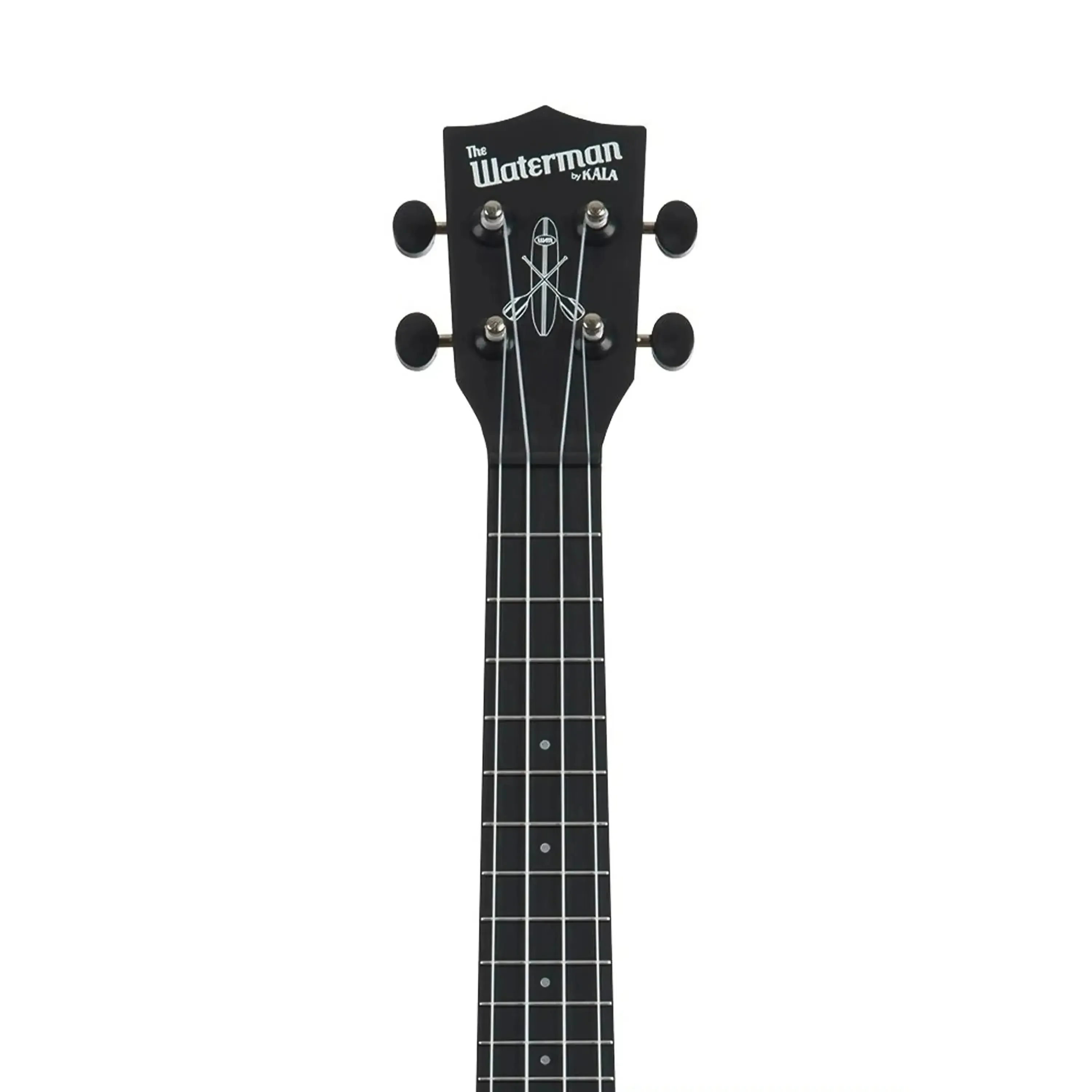 Kala Waterman WMS-BK-C Black Sand Concert Ukulele - Image 5