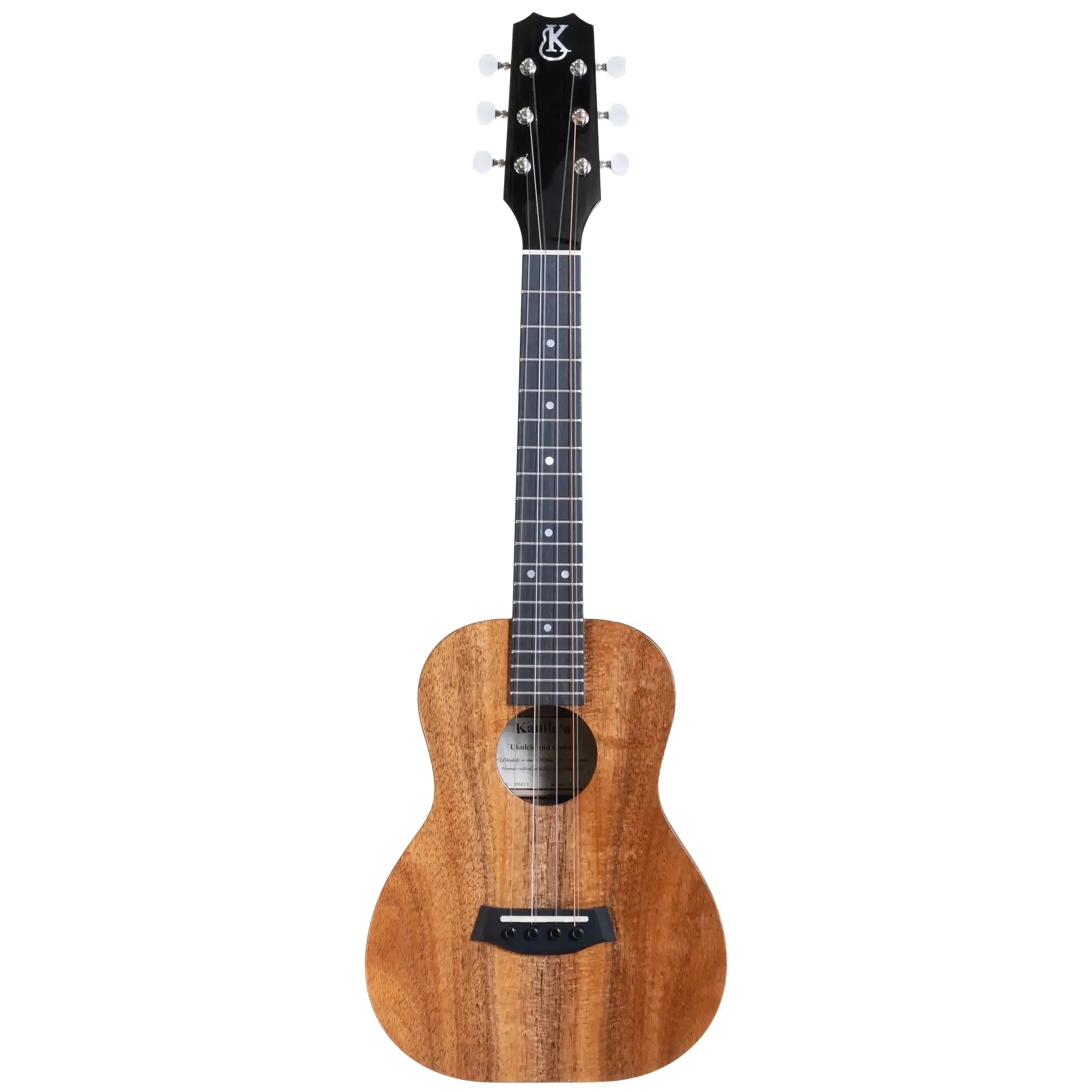 Kanile'a K-1 Deluxe Hawaiian Koa 6-String Tenor Ukulele - Image 3