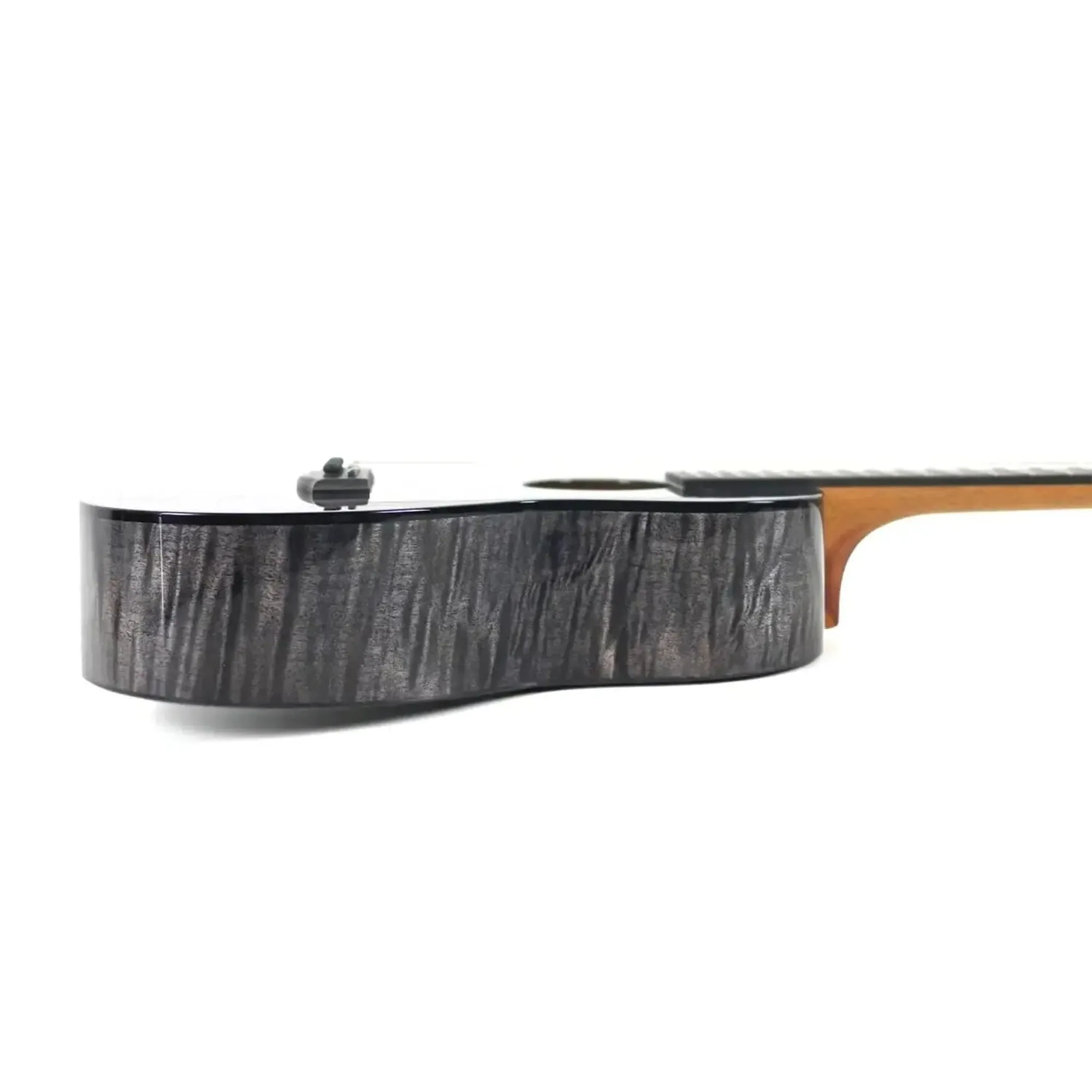 Kanile'a PŌHAKU-T Pro Black Stain Flamed Maple Tenor Ukulele - Image 3