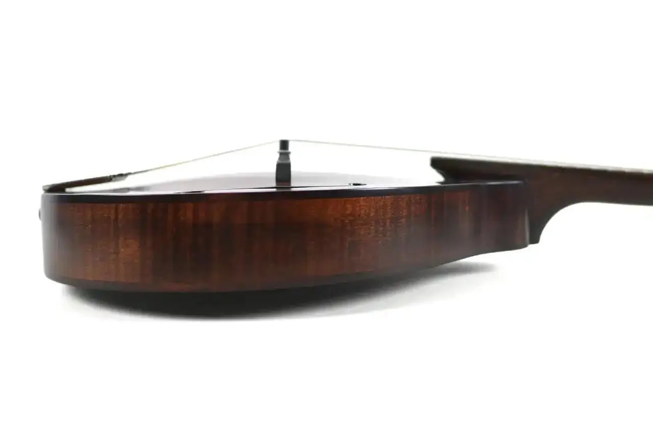 Kentucky KM-206 Satin Brown Deluxe A-Model Mandolin - Image 3