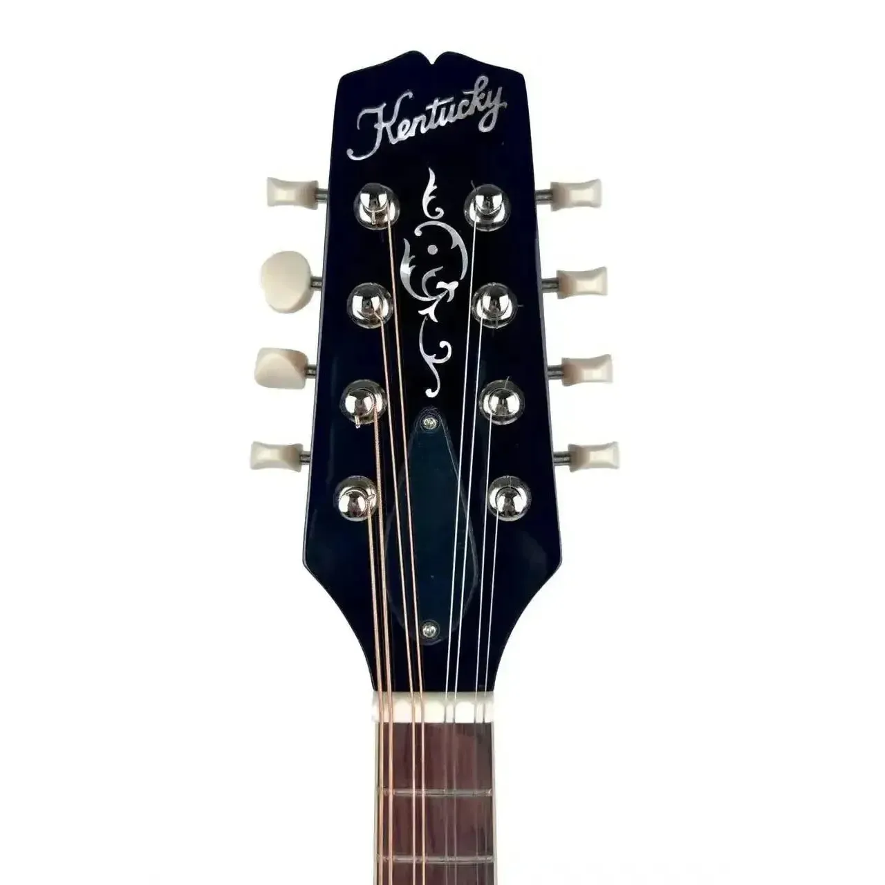 Kentucky KM-250 Traditional Sunburst Deluxe A-Model Mandolin - Image 5
