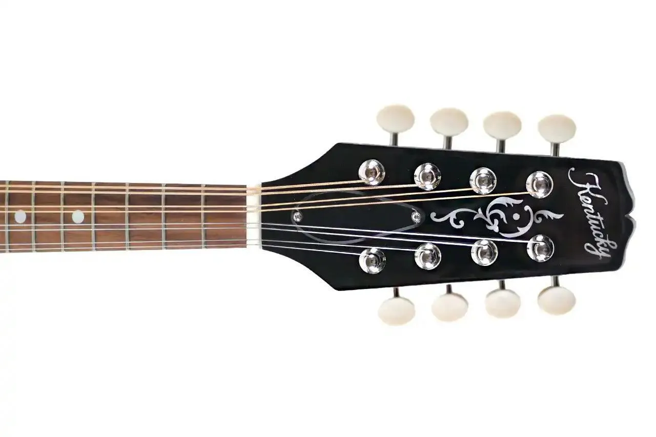 Kentucky KM-256 Brown Deluxe A-Model Mandolin - Image 6