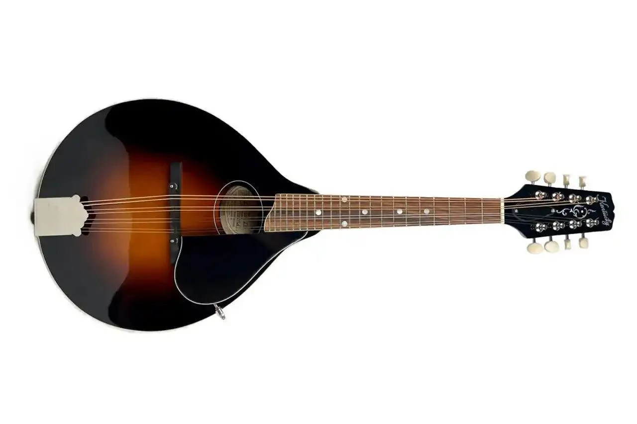 Kentucky KM-270 Traditional Sunburst Deluxe Oval Hole A-Model Mandolin - Image 3