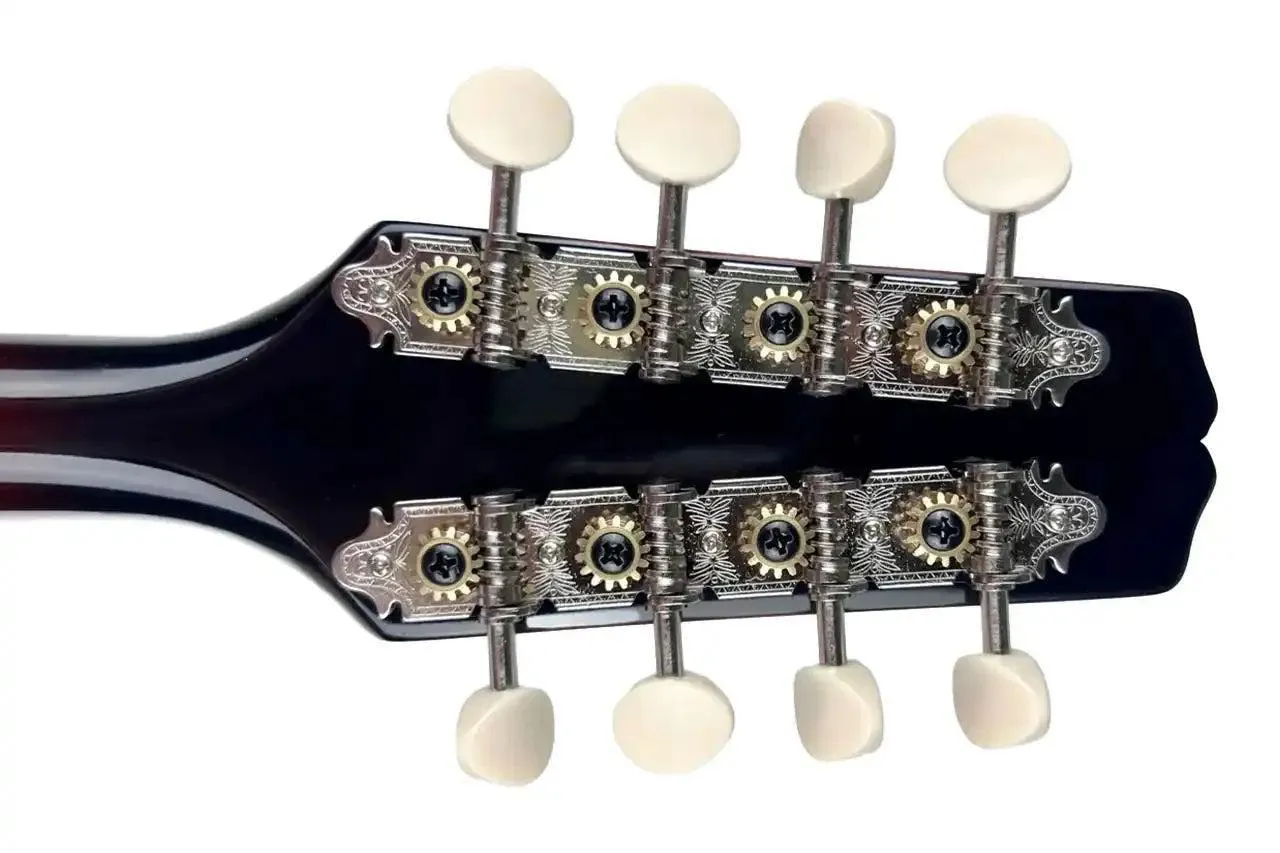 Kentucky KM-270 Traditional Sunburst Deluxe Oval Hole A-Model Mandolin - Image 6