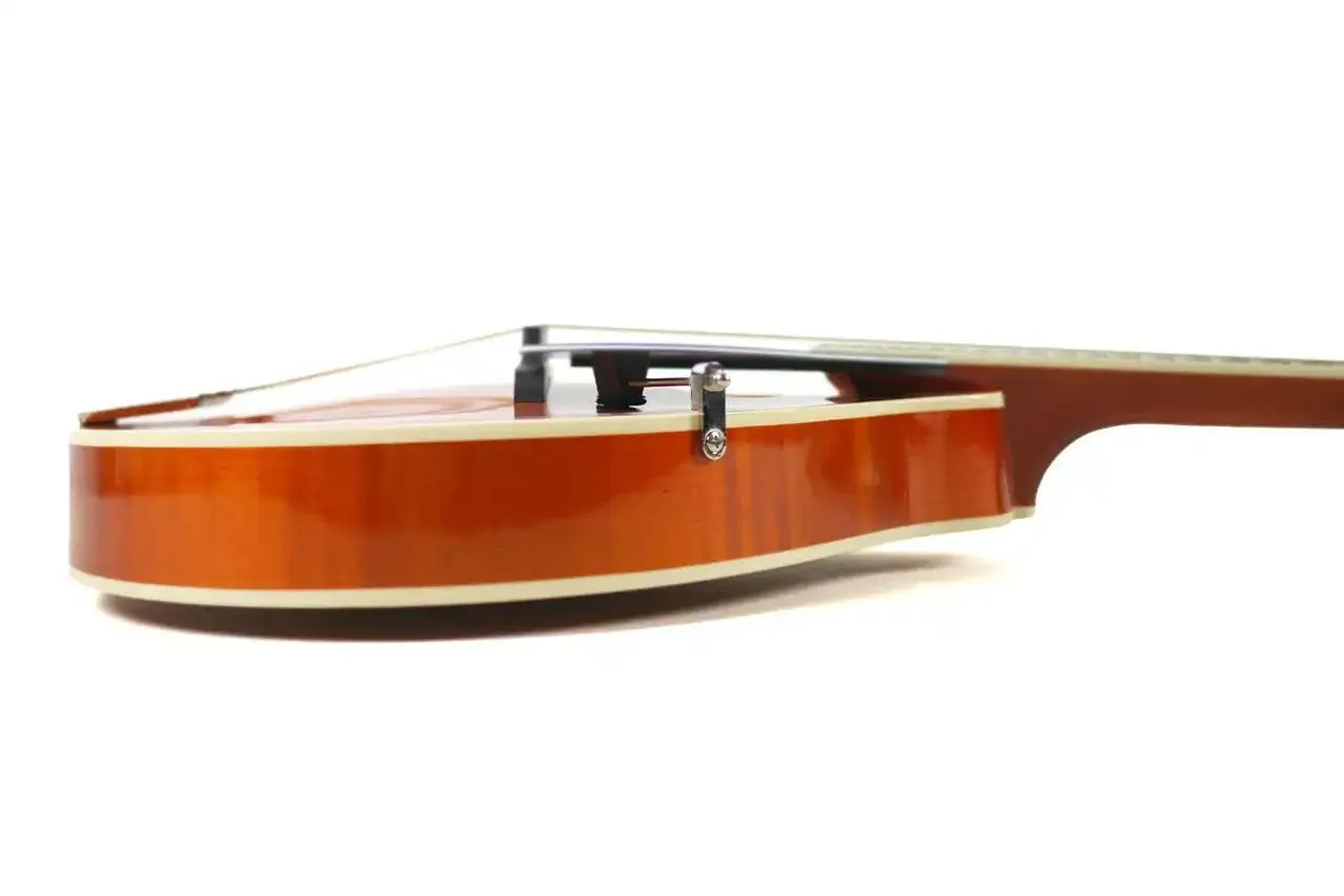 Kentucky KM-272 Amber Deluxe Oval Hole A-Model Mandolin - Image 3