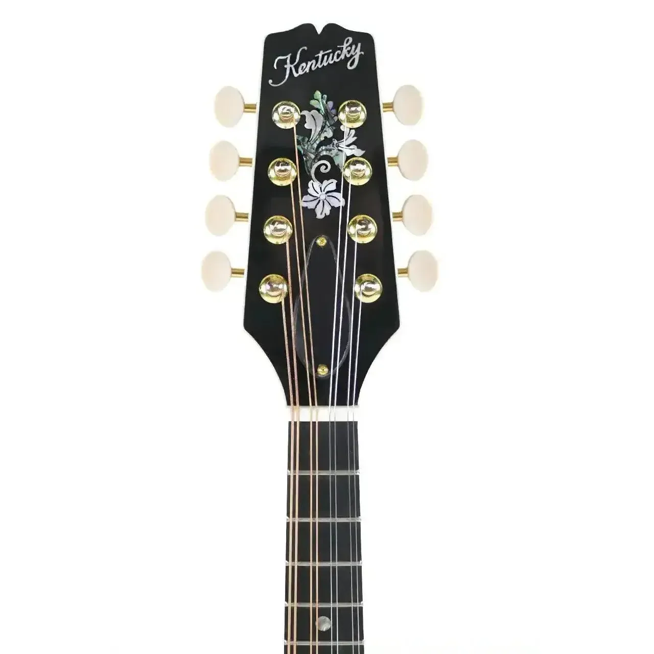 Kentucky KM-505 Amberburst Artist A-Model Mandolin - Image 6
