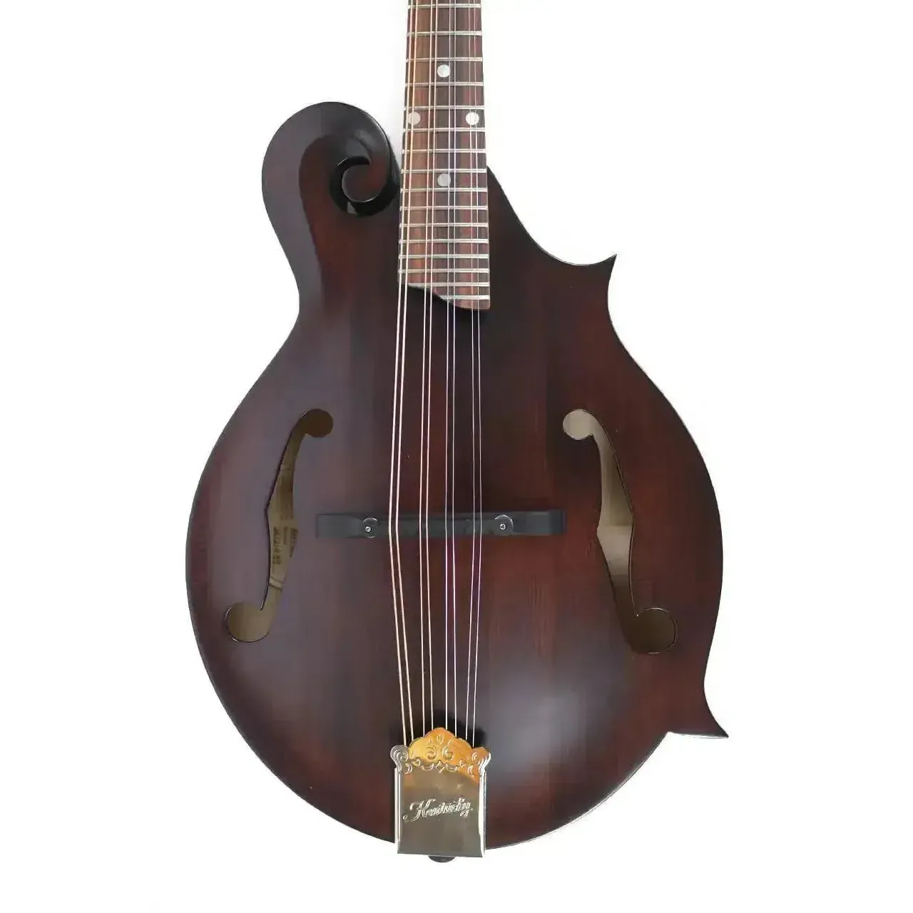 Kentucky KM-606 Satin Brown Standard F-Model Mandolin