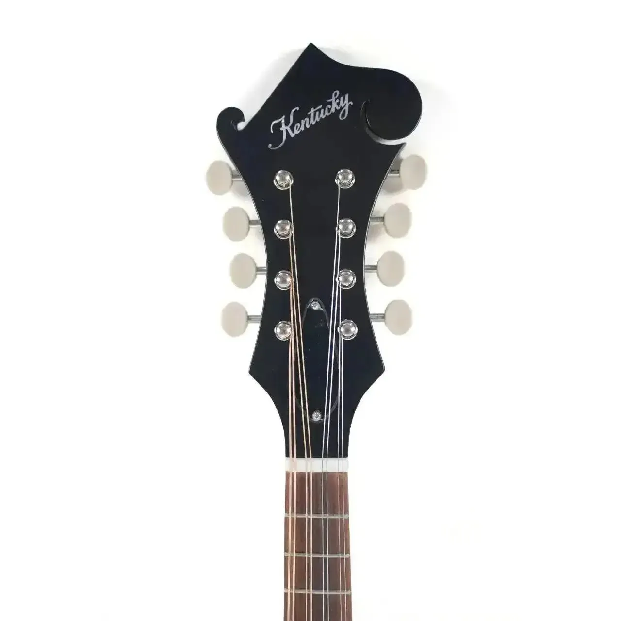 Kentucky KM-606 Satin Brown Standard F-Model Mandolin - Image 6