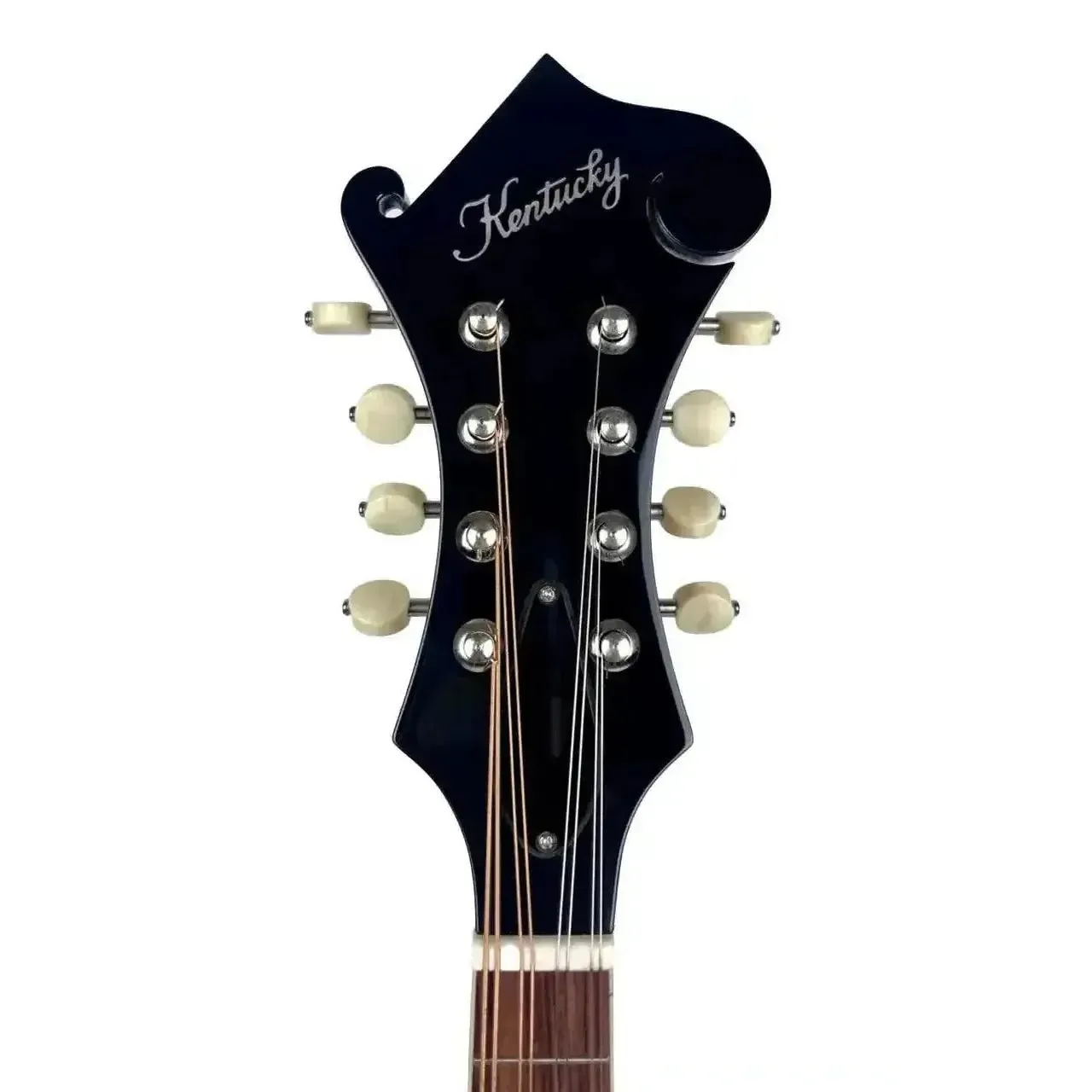 Kentucky KM-670 Traditional Sunburst Standard Oval Hole F-Model Mandolin - Image 5