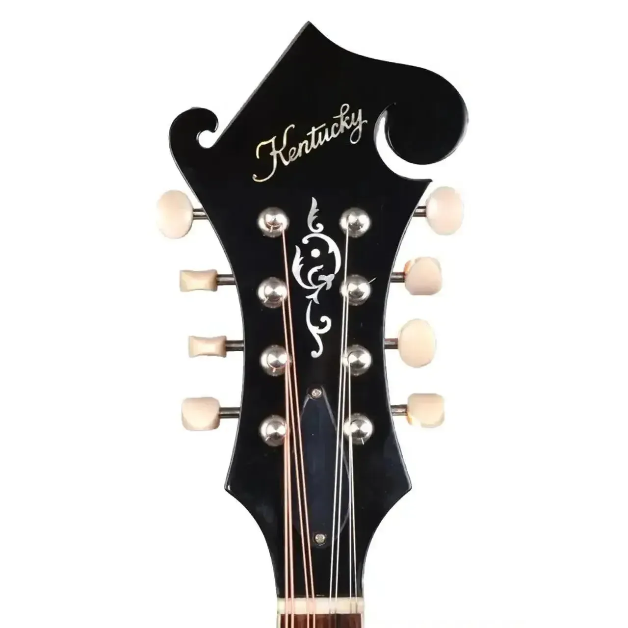 Kentucky KM-750 Traditional Sunburst Deluxe F-Model Mandolin - Image 5